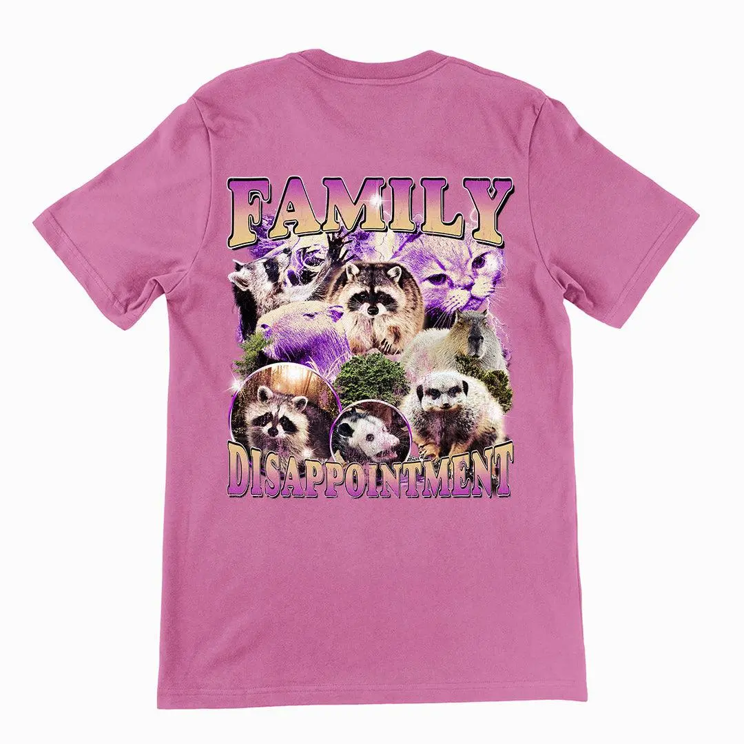 Family Dissapointment t-shirt (backprint) - Image 2