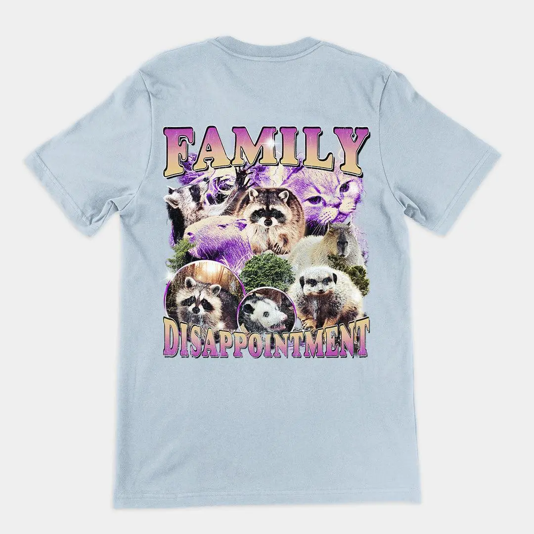Family Dissapointment t-shirt (backprint) - Image 4