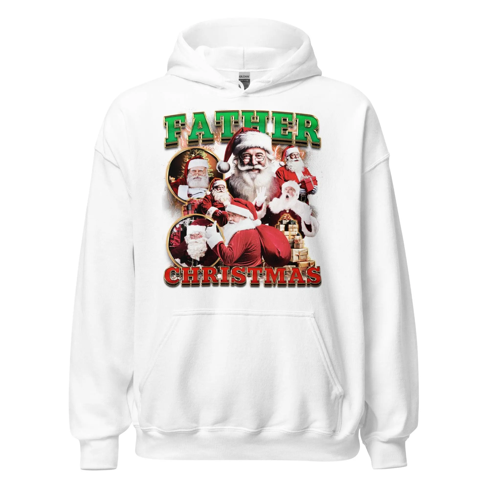 Father Christmas vintage Hoodie - Image 7