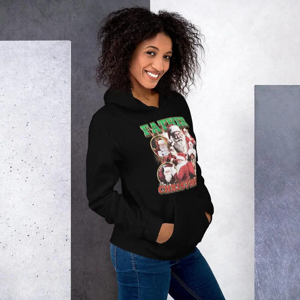 Father Christmas vintage Hoodie - Image 8