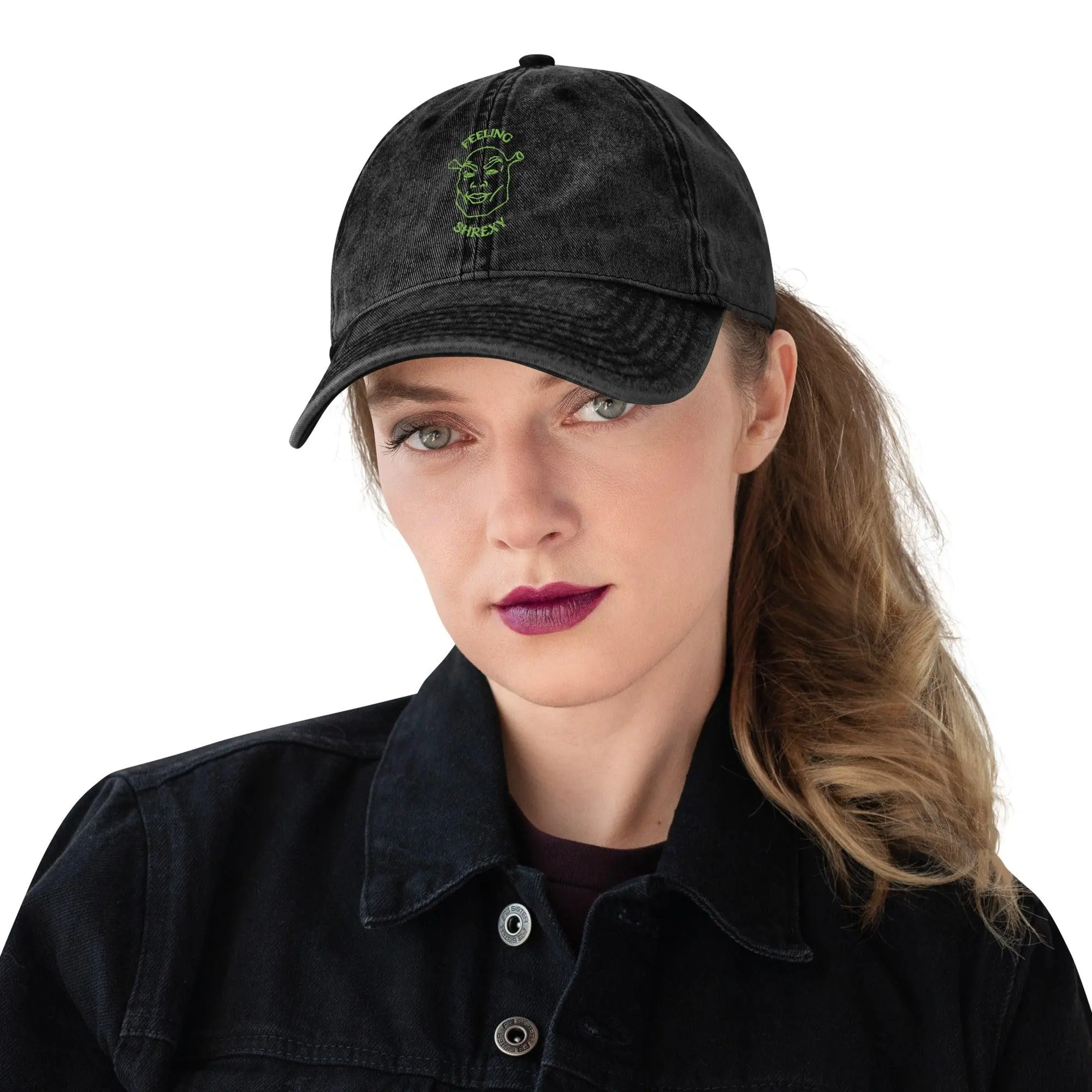 Feeling Shrexy Cotton Twill Cap - Image 11