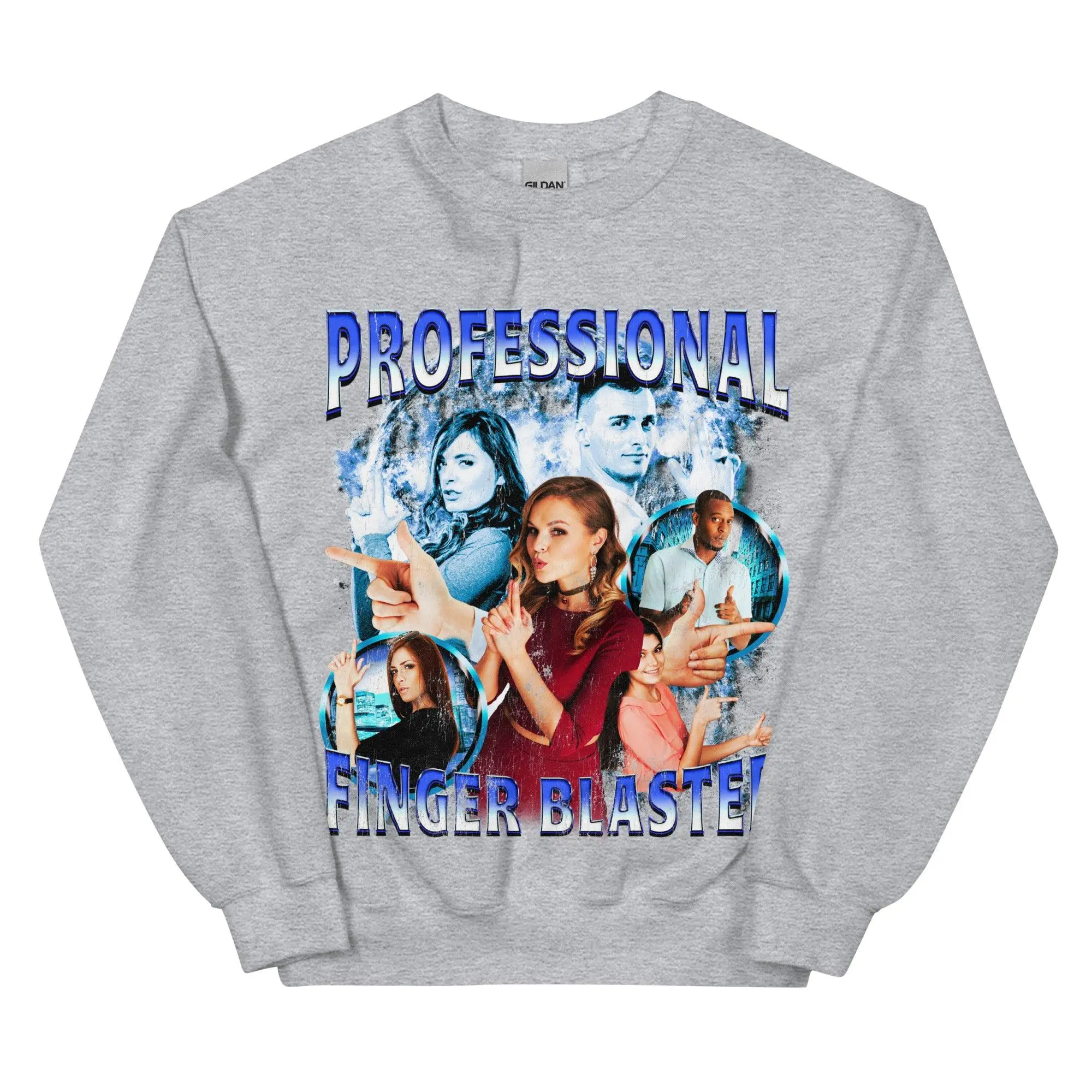 Professional Finger Blaster Sweatshirt - Image 7