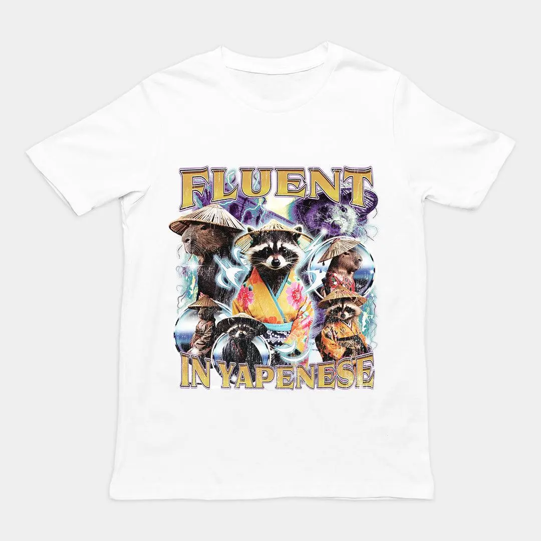 Fluent in Yapenese t-shirt - Image 6