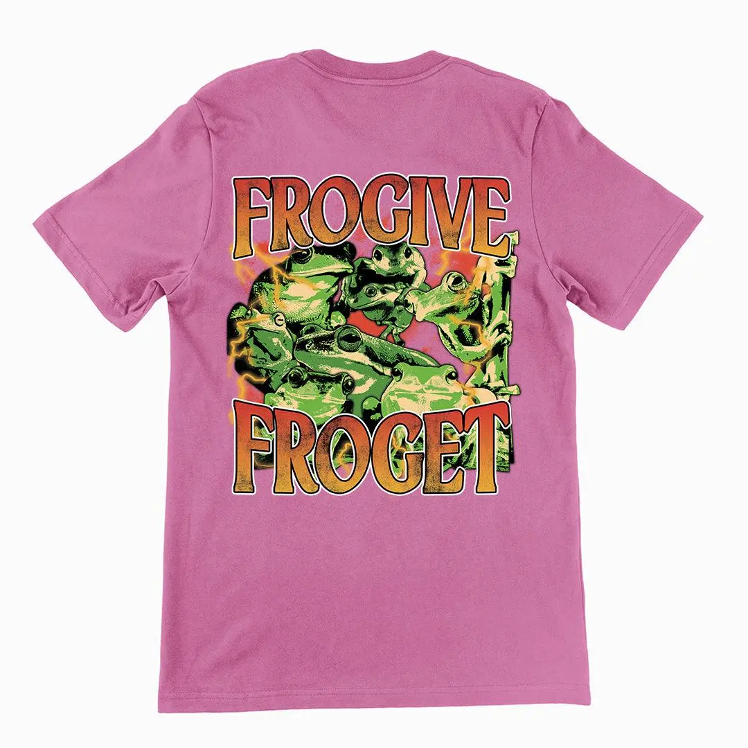 Frogive Forget t-shirt (backprint) - Image 2