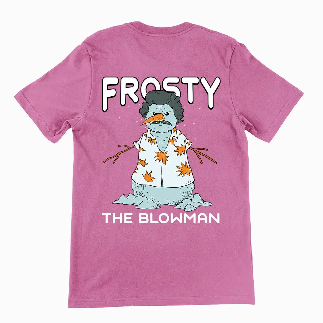 Frosty the Blowman t-shirt (backprint) - Image 2