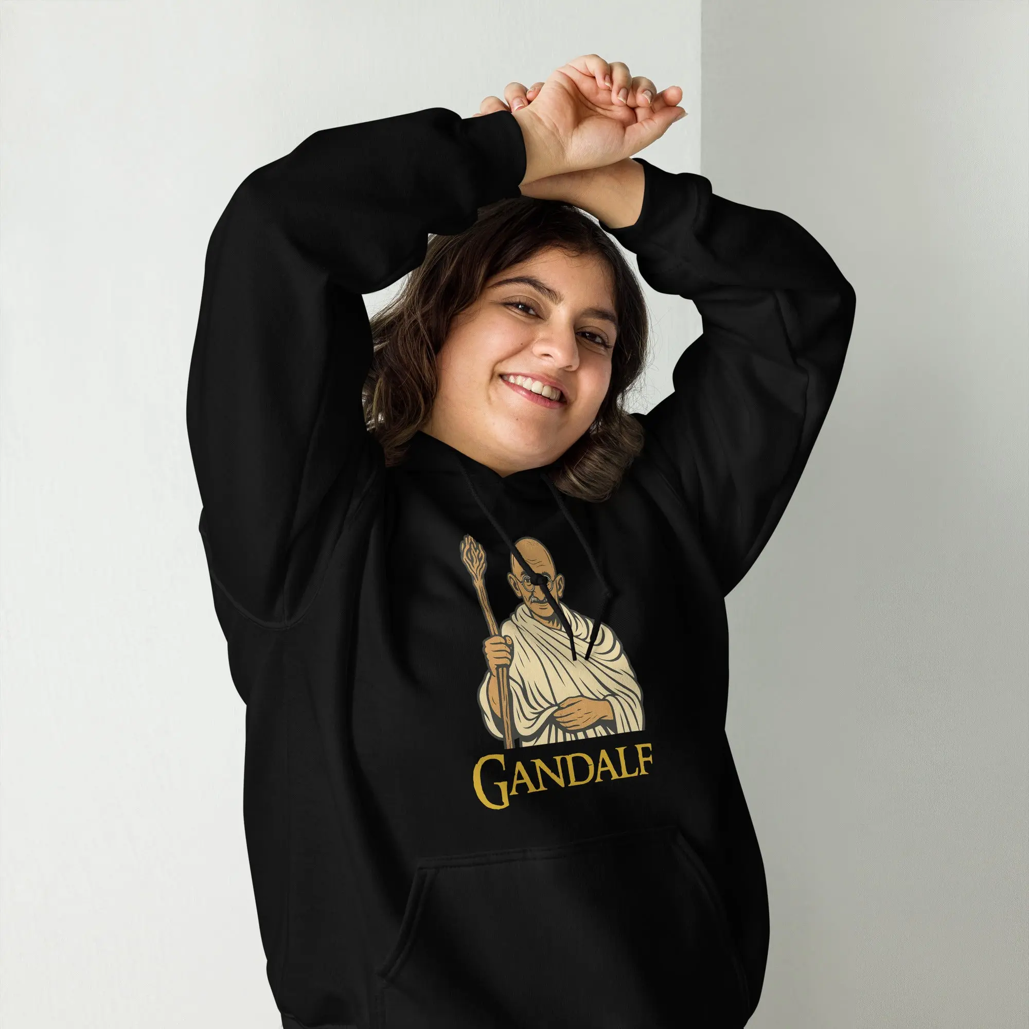 Gandalf (Ghandi) Hoodie - Image 8