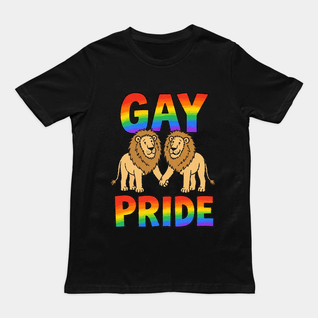 Gay Pride (lions) T-Shirt - Image 2