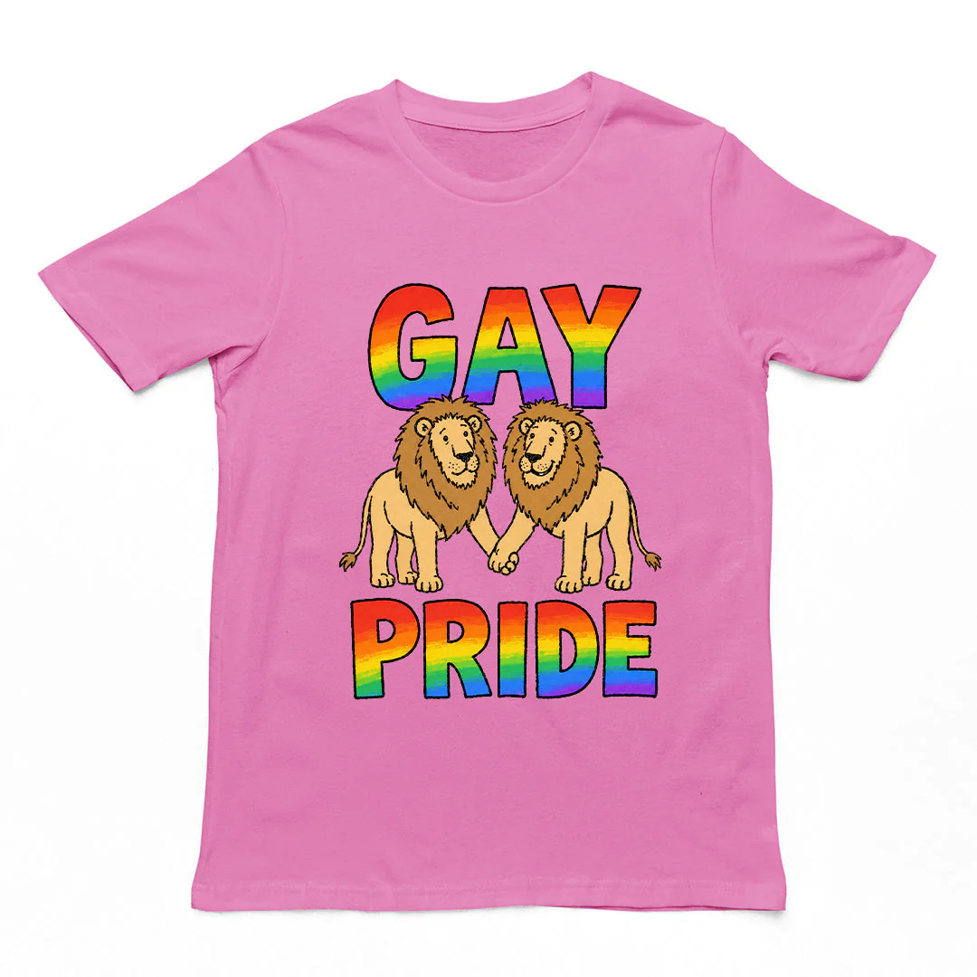 Gay Pride (lions) T-Shirt - Image 3