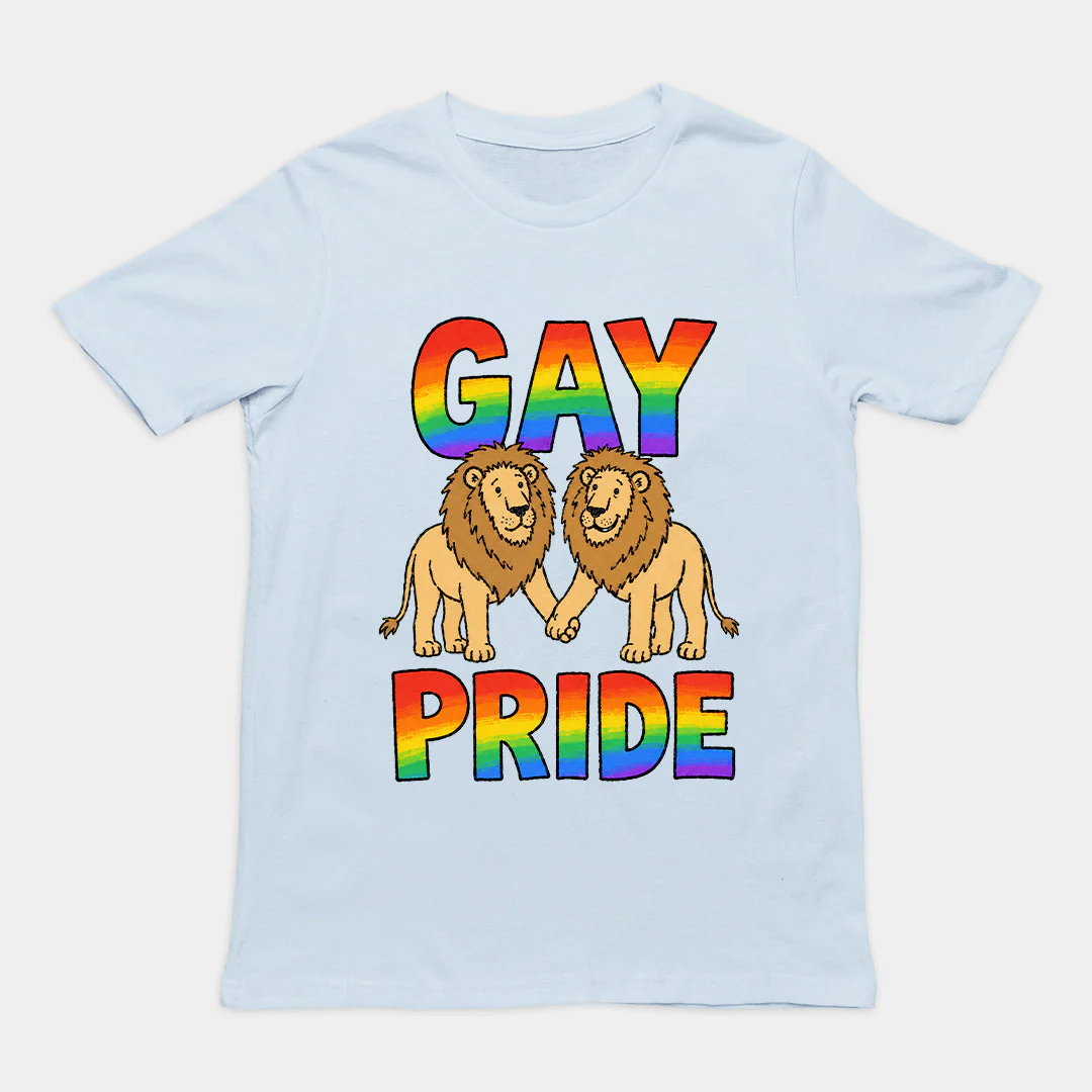 Gay Pride (lions) T-Shirt - Image 6