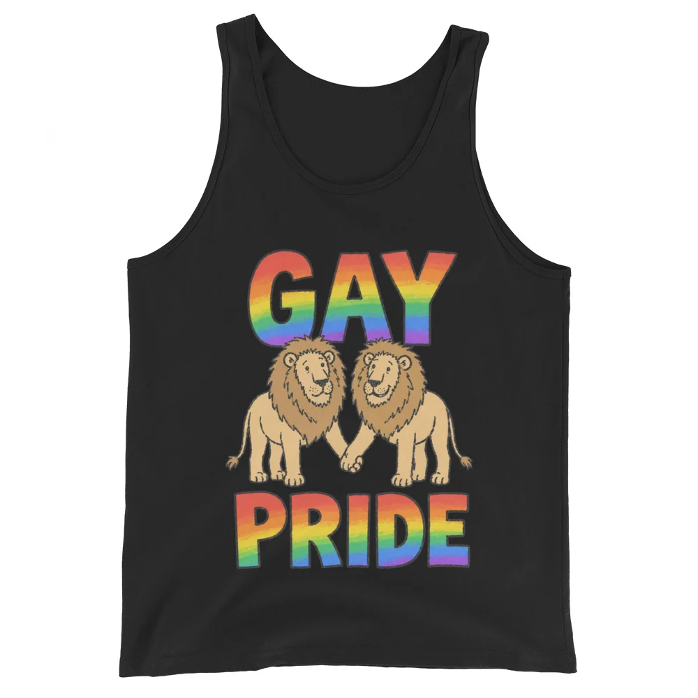 Gay Pride (lions) Tank Top
