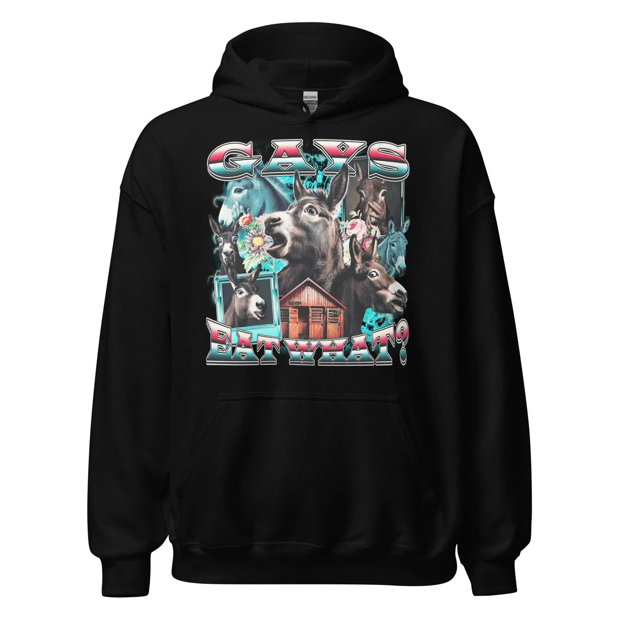 Gays Eat What (donkeys) Hoodie