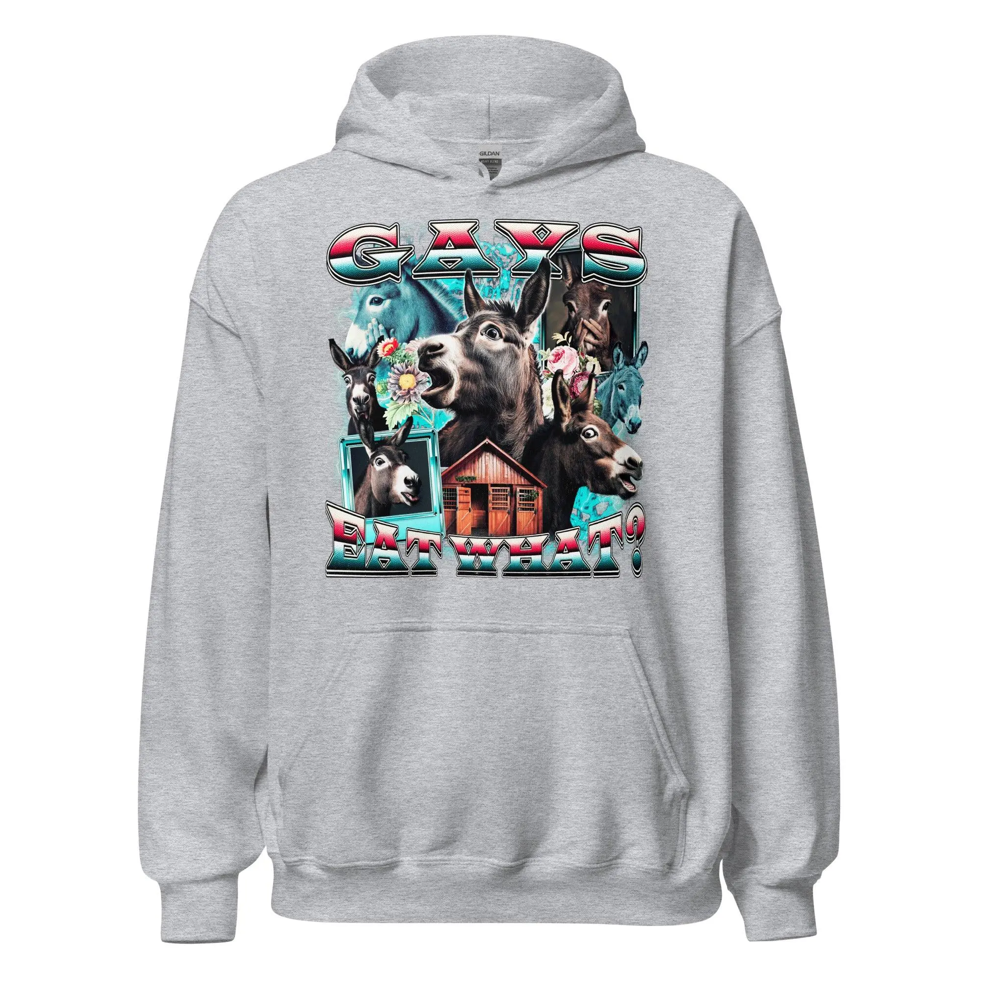 Gays Eat What (donkeys) Hoodie - Image 2