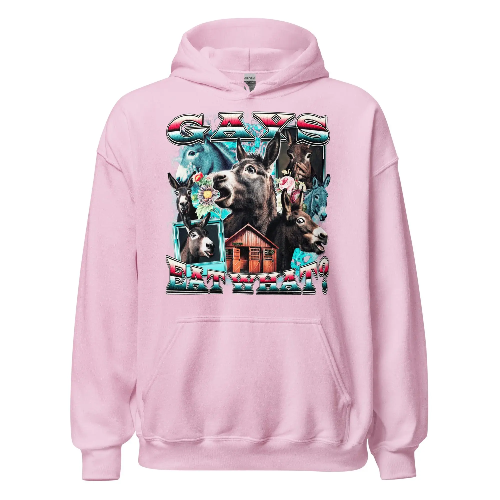 Gays Eat What (donkeys) Hoodie - Image 6