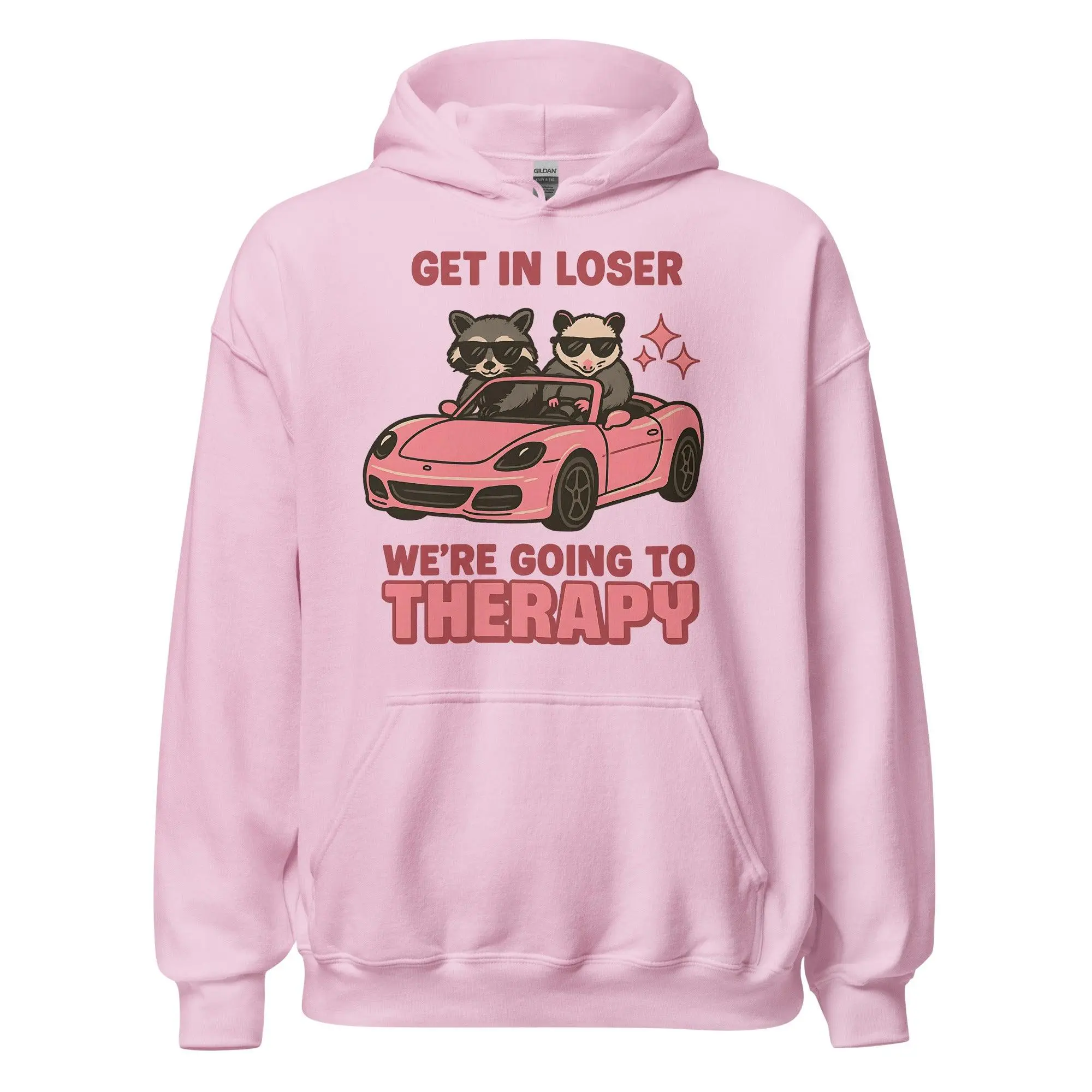 Get in Loser We're Going to Therapy Hoodie - Image 6