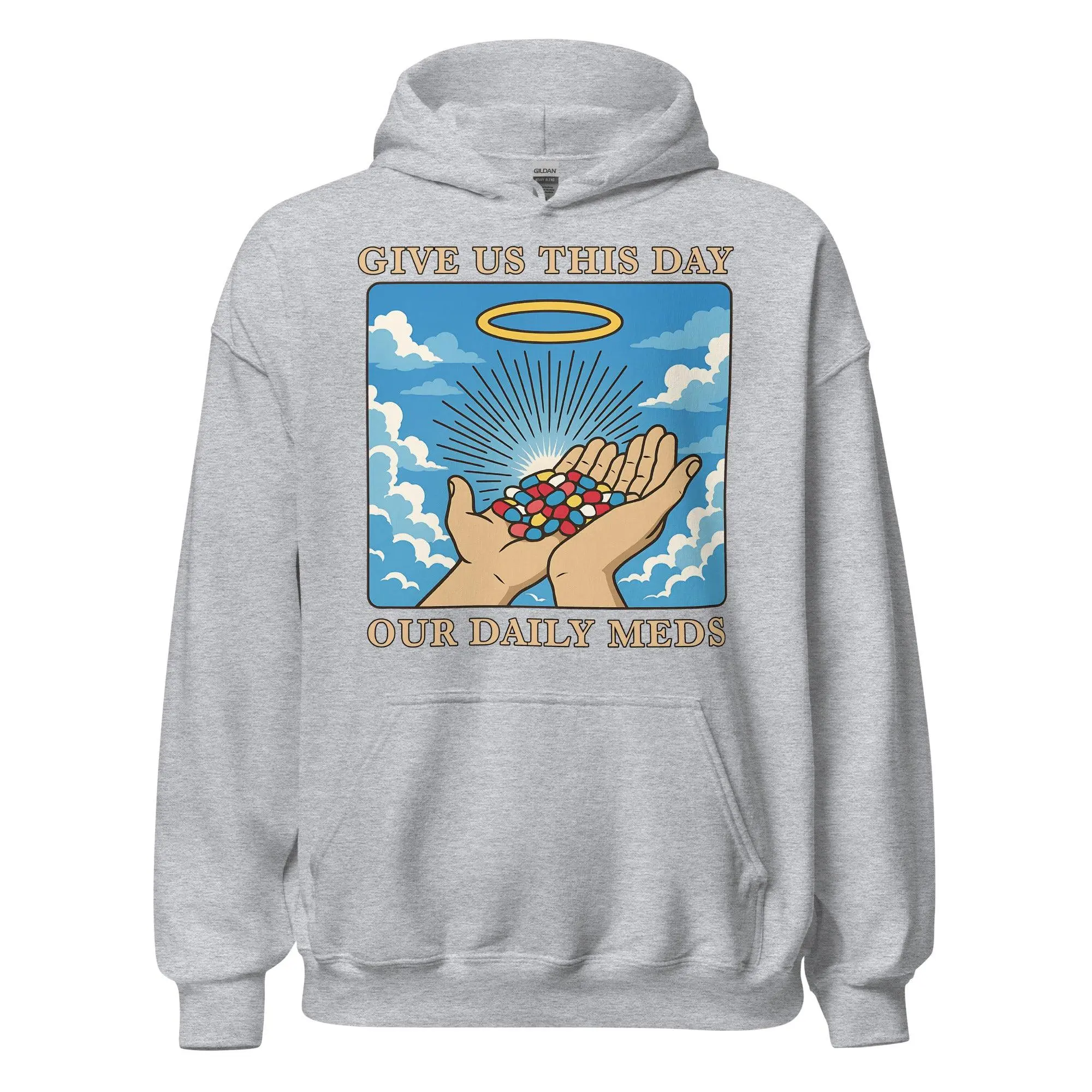 Give us this Day Our Daily Meds Hoodie - Image 2