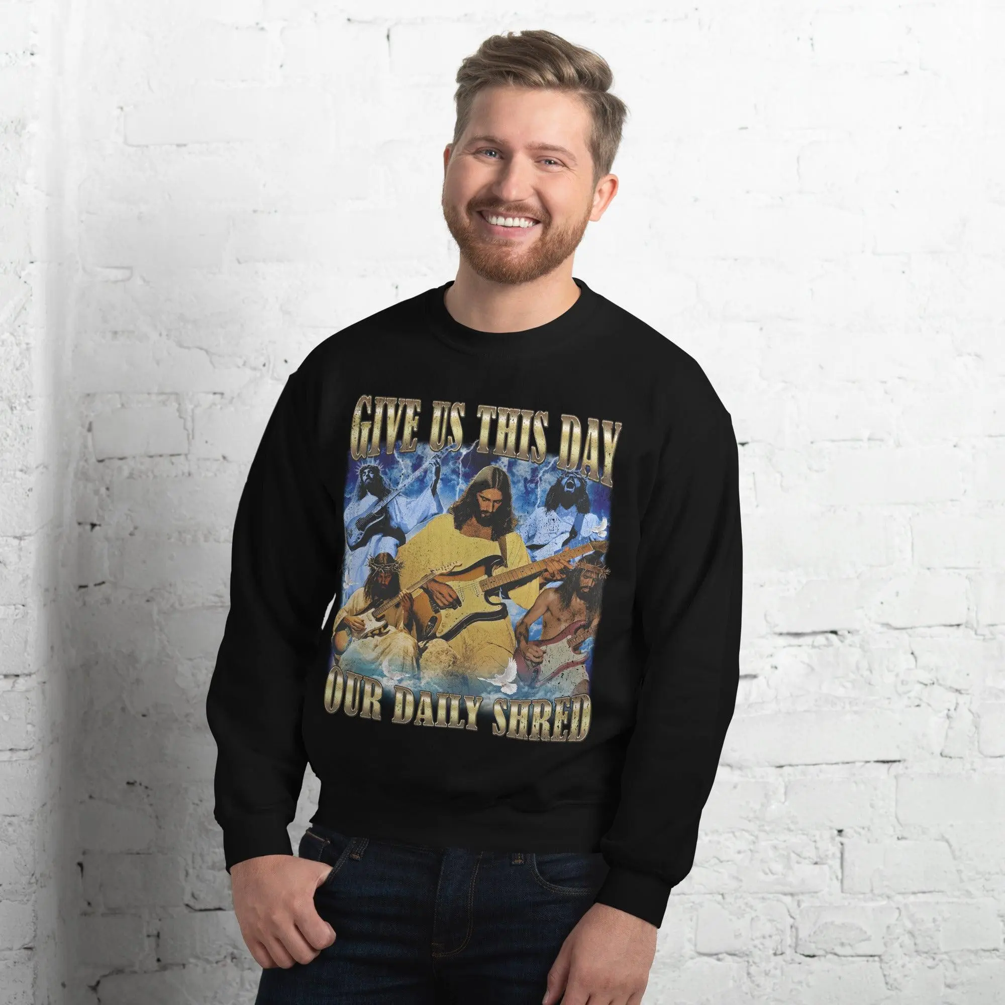 Give us this day our daily shred sweatshirt - Image 10
