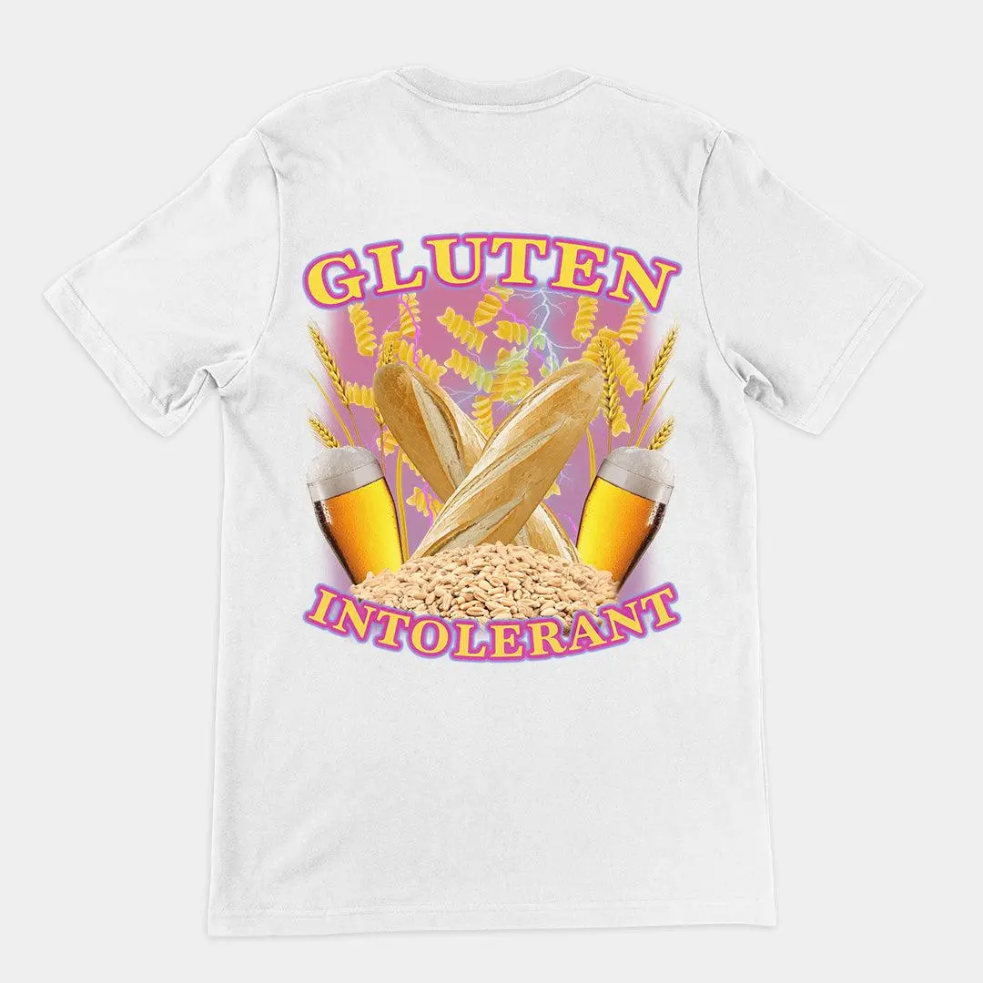 Gluten Intolerant t-shirt (backprint) - Image 6
