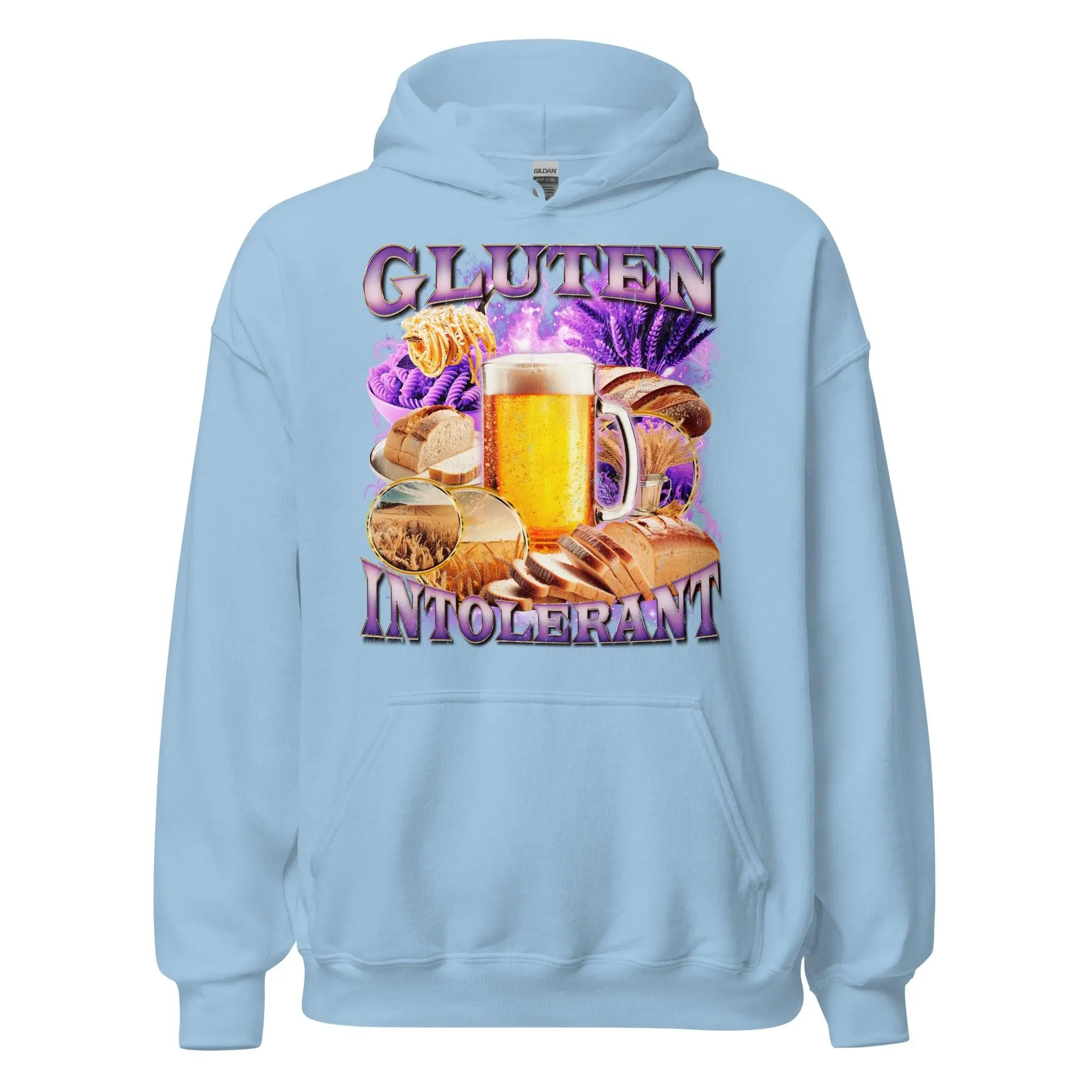 Gluten Intolerant (Updated Design) Hoodie - Image 5