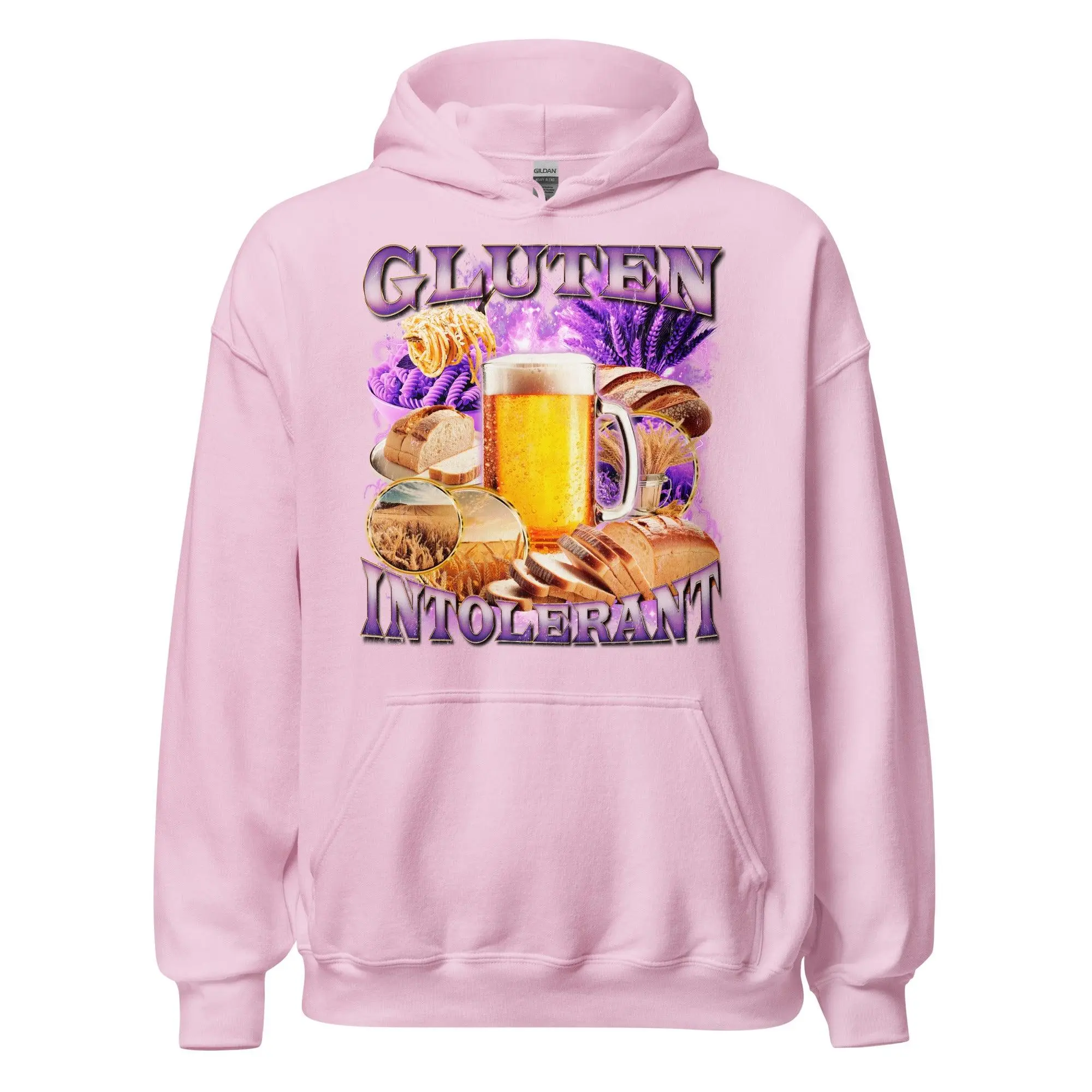 Gluten Intolerant (Updated Design) Hoodie - Image 6