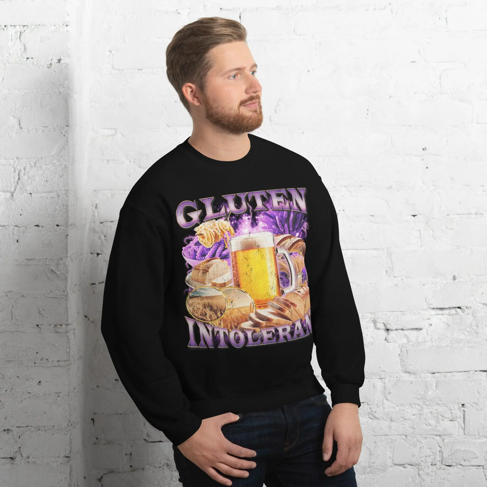Gluten Intolerant (Updated Design) sweatshirt - Image 10