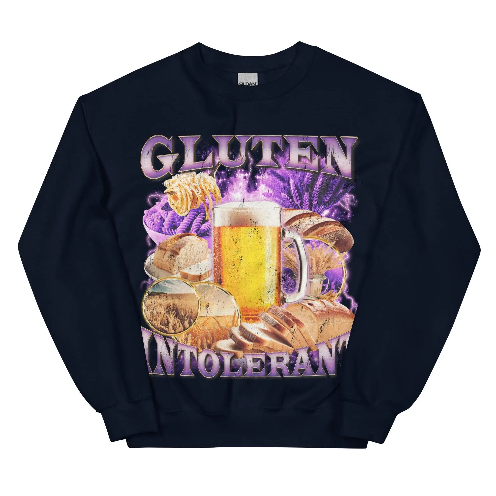 Gluten Intolerant (Updated Design) sweatshirt - Image 2