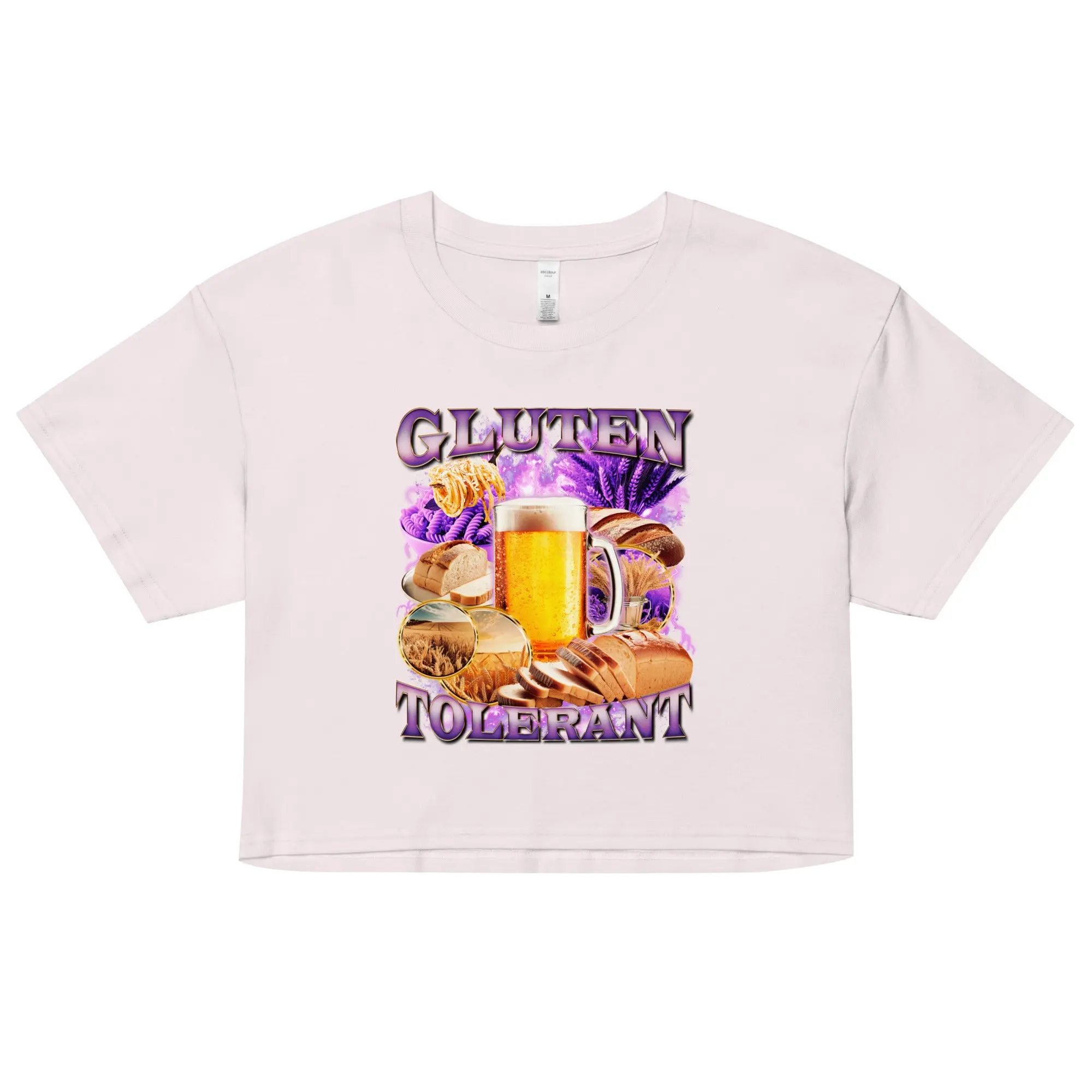 Gluten Tolerant (New Design!) Women’s crop top - Image 4