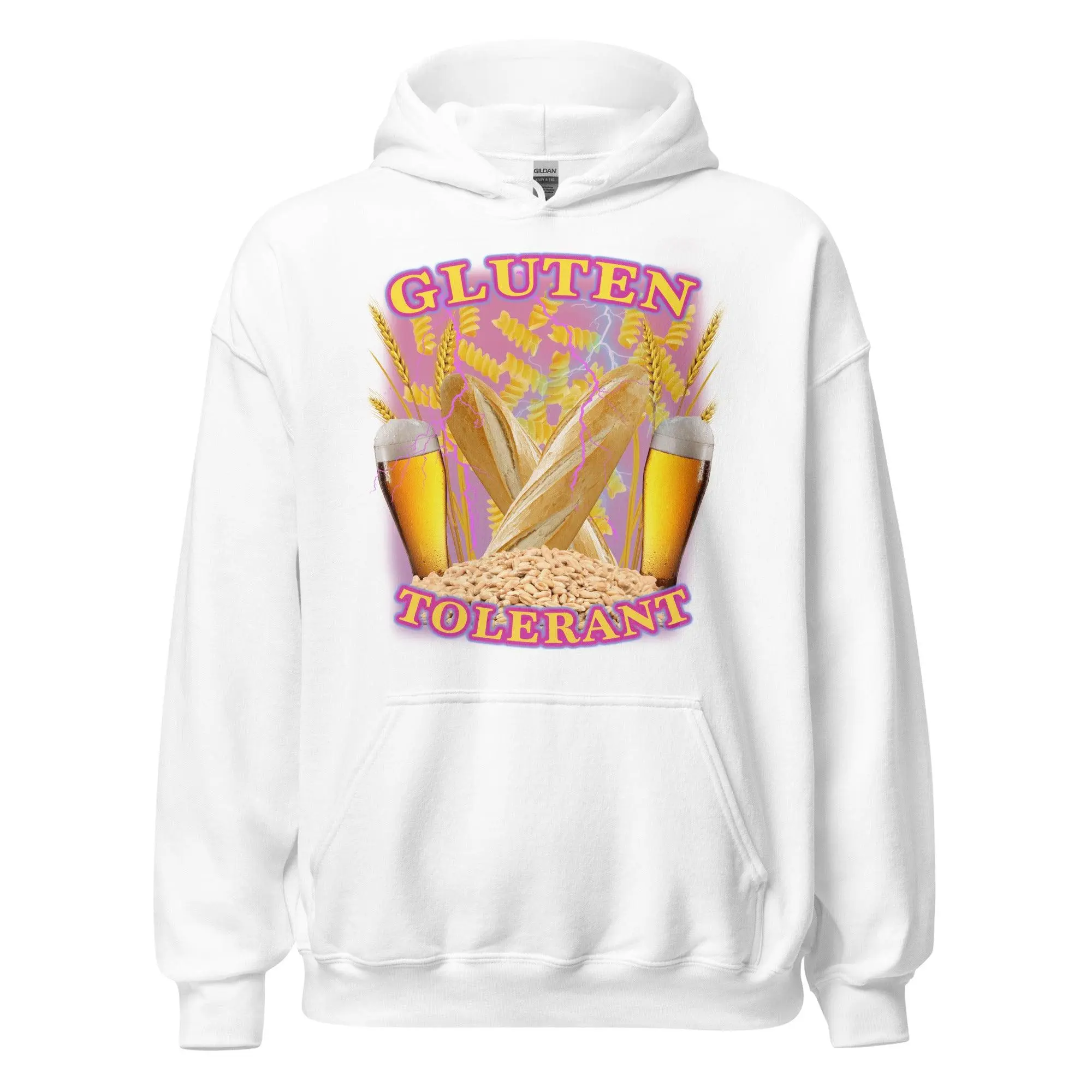 Gluten Tolerant (OG Design!) Hoodie - Image 7