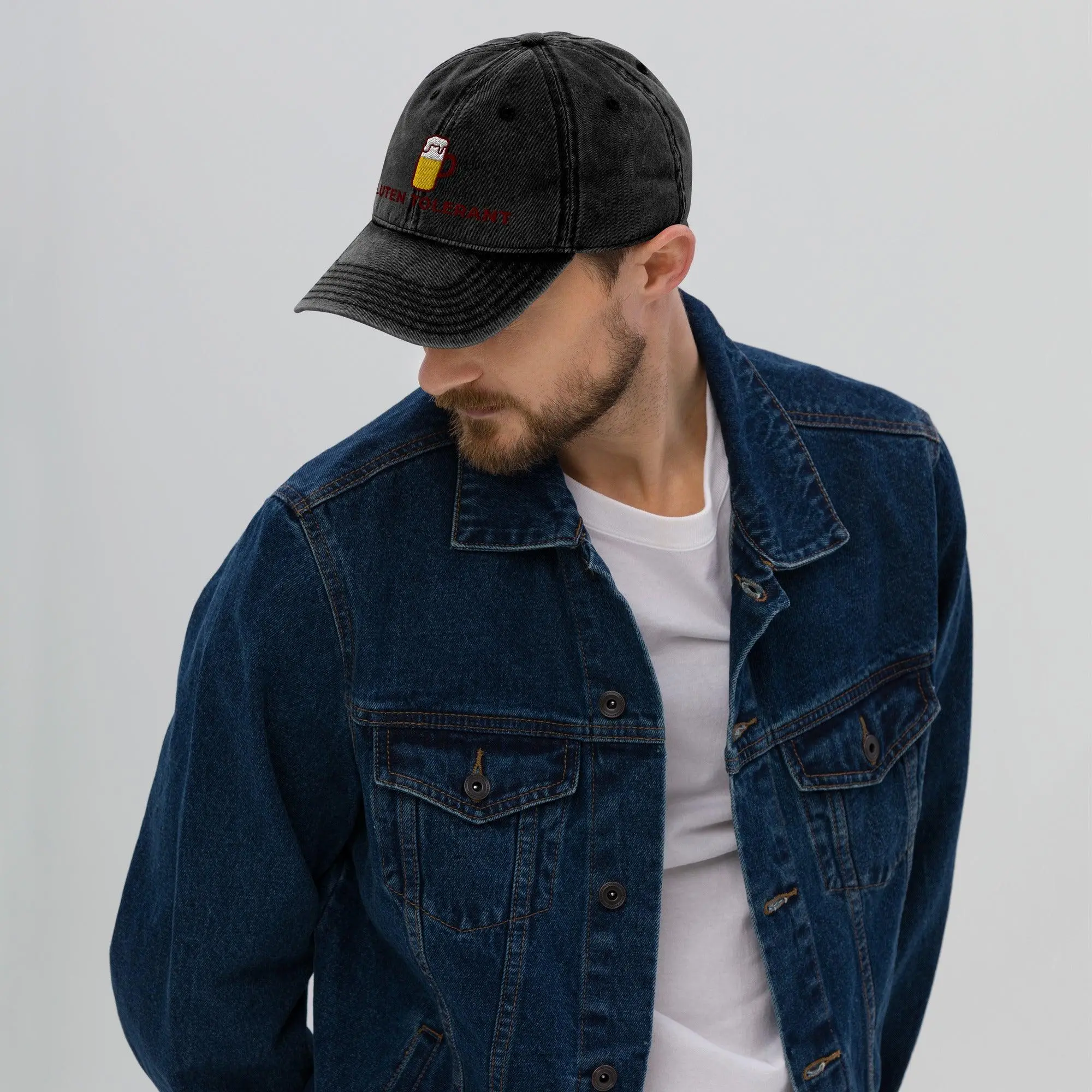 Gluten Tolerant Vintage Cotton Twill Cap - Image 2