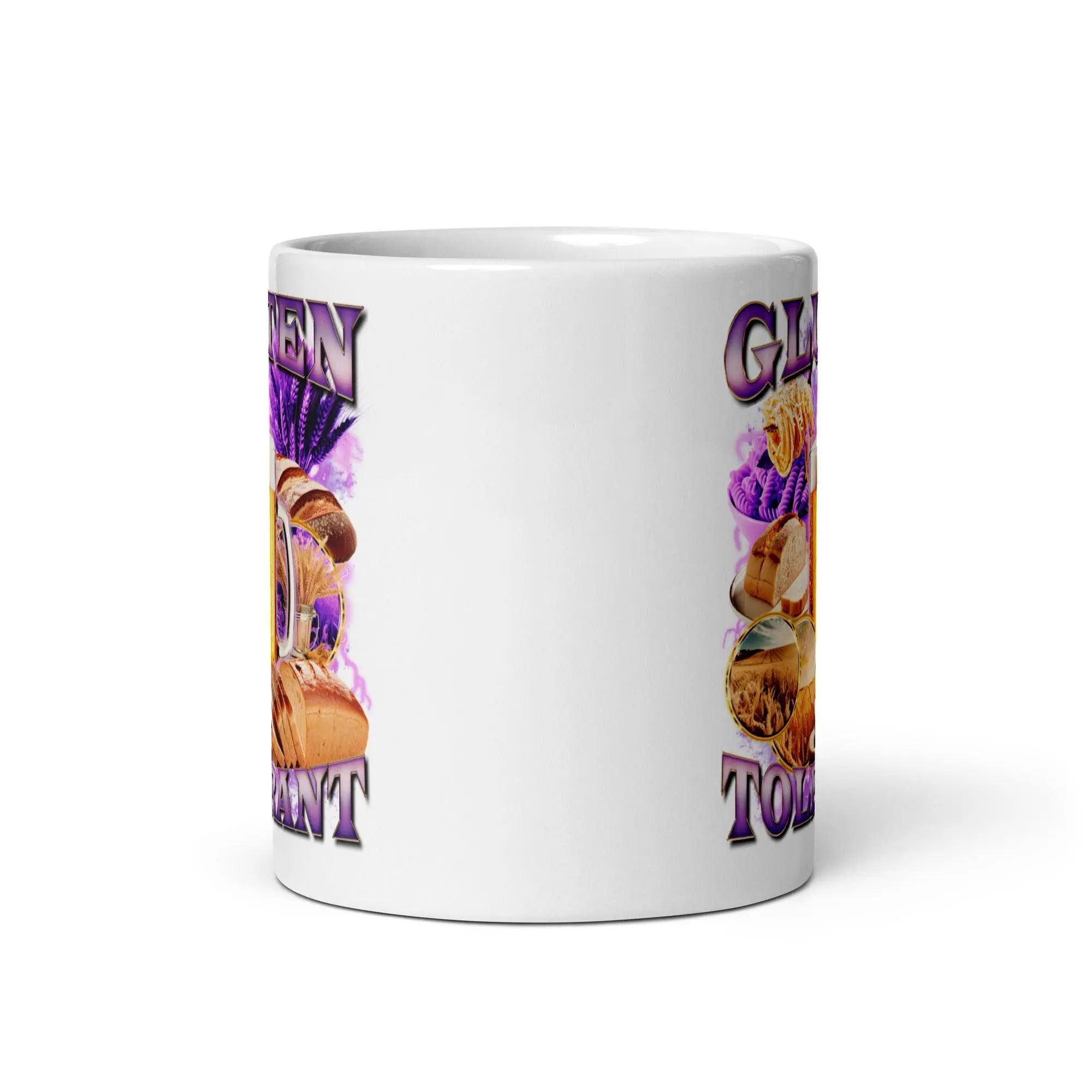 Gluten Tolerant White glossy mug - Image 5