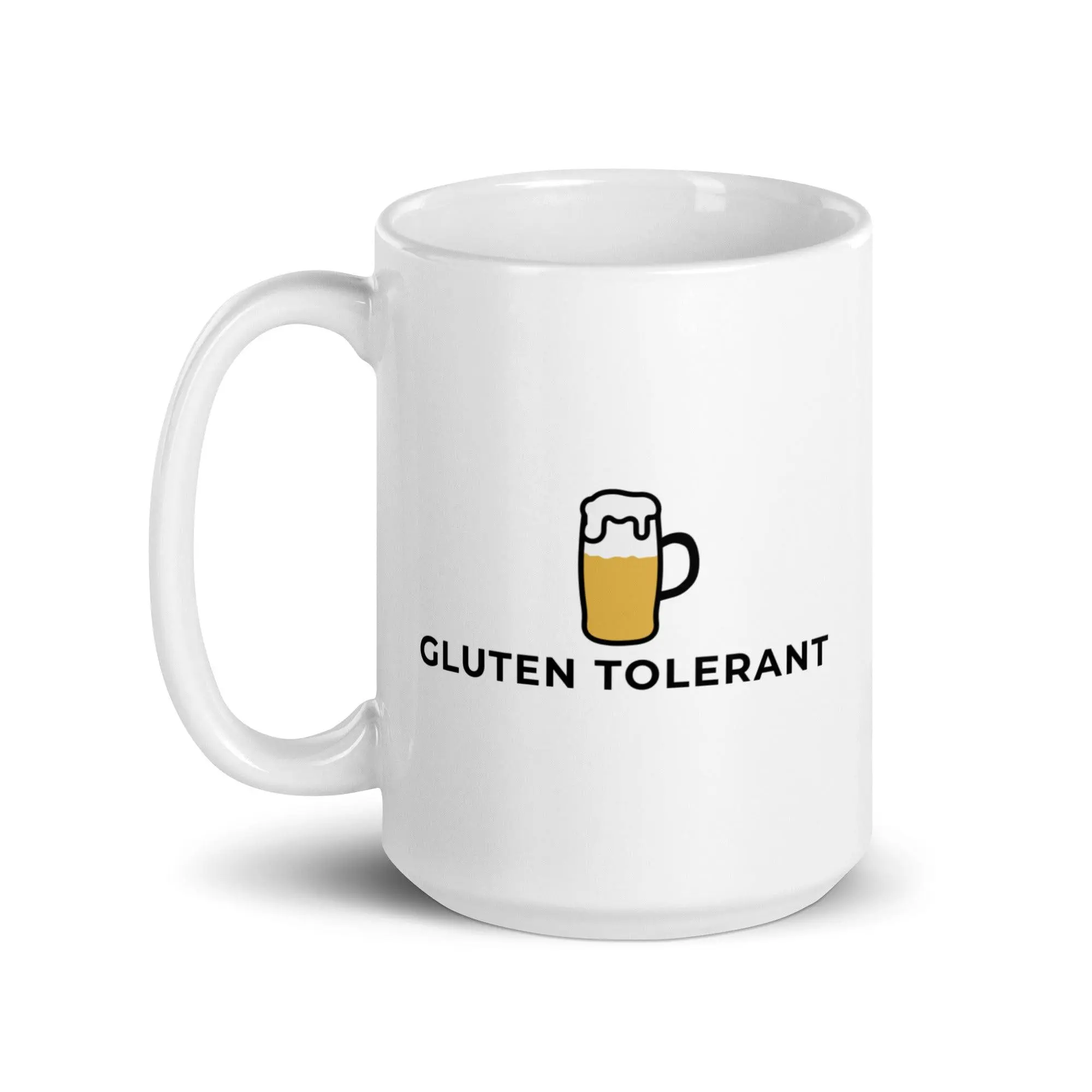 Gluten Tolerant White glossy mug - Image 7
