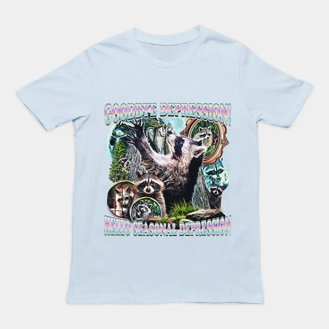 Goodbye Depression! Hello Seasonal Depression T-Shirt - Image 5