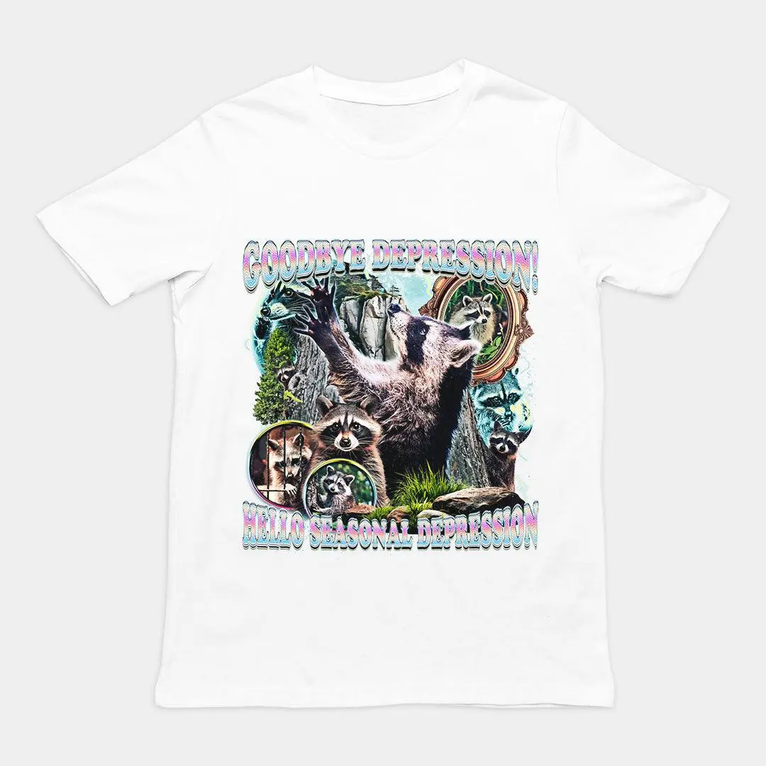 Goodbye Depression! Hello Seasonal Depression T-Shirt - Image 6