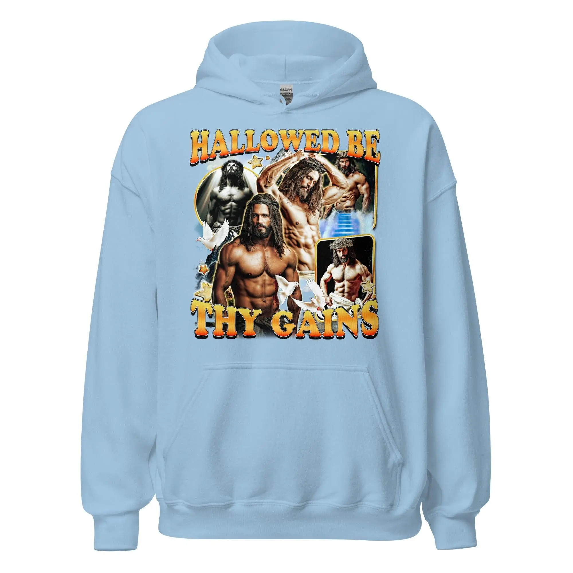 Hallowed be thy Gains Hoodie - Image 5