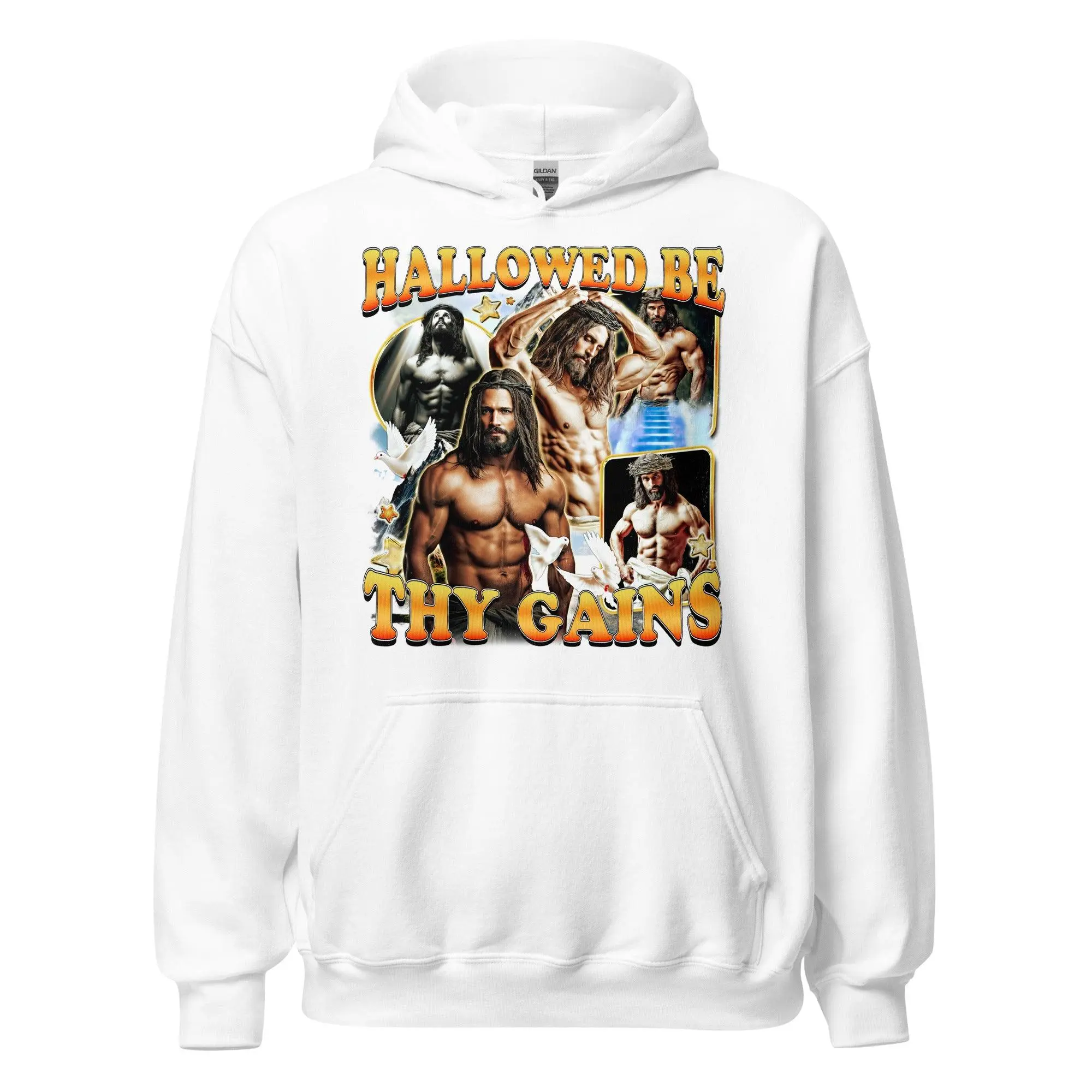 Hallowed be thy Gains Hoodie - Image 7