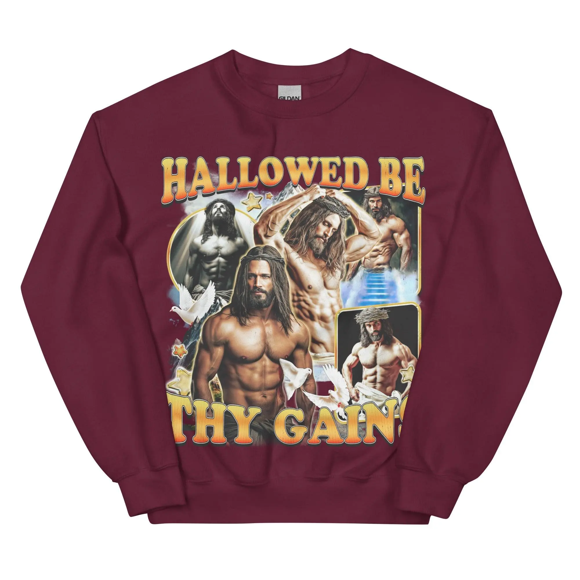 Hallowed be thy Gains sweatshirt - Image 4