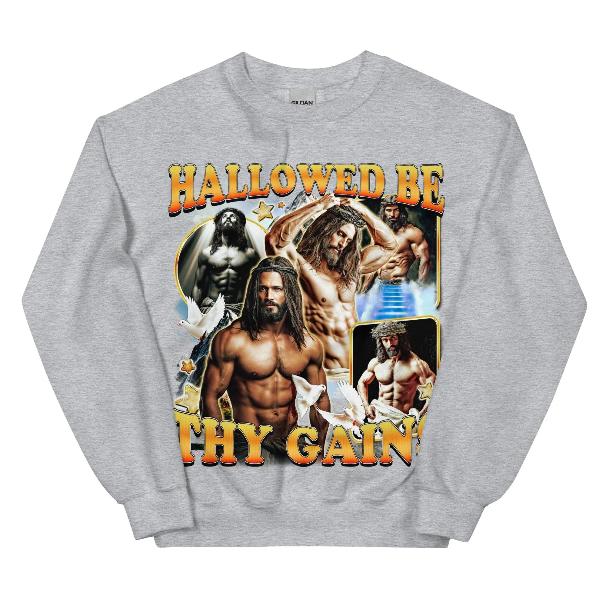 Hallowed be thy Gains sweatshirt - Image 7