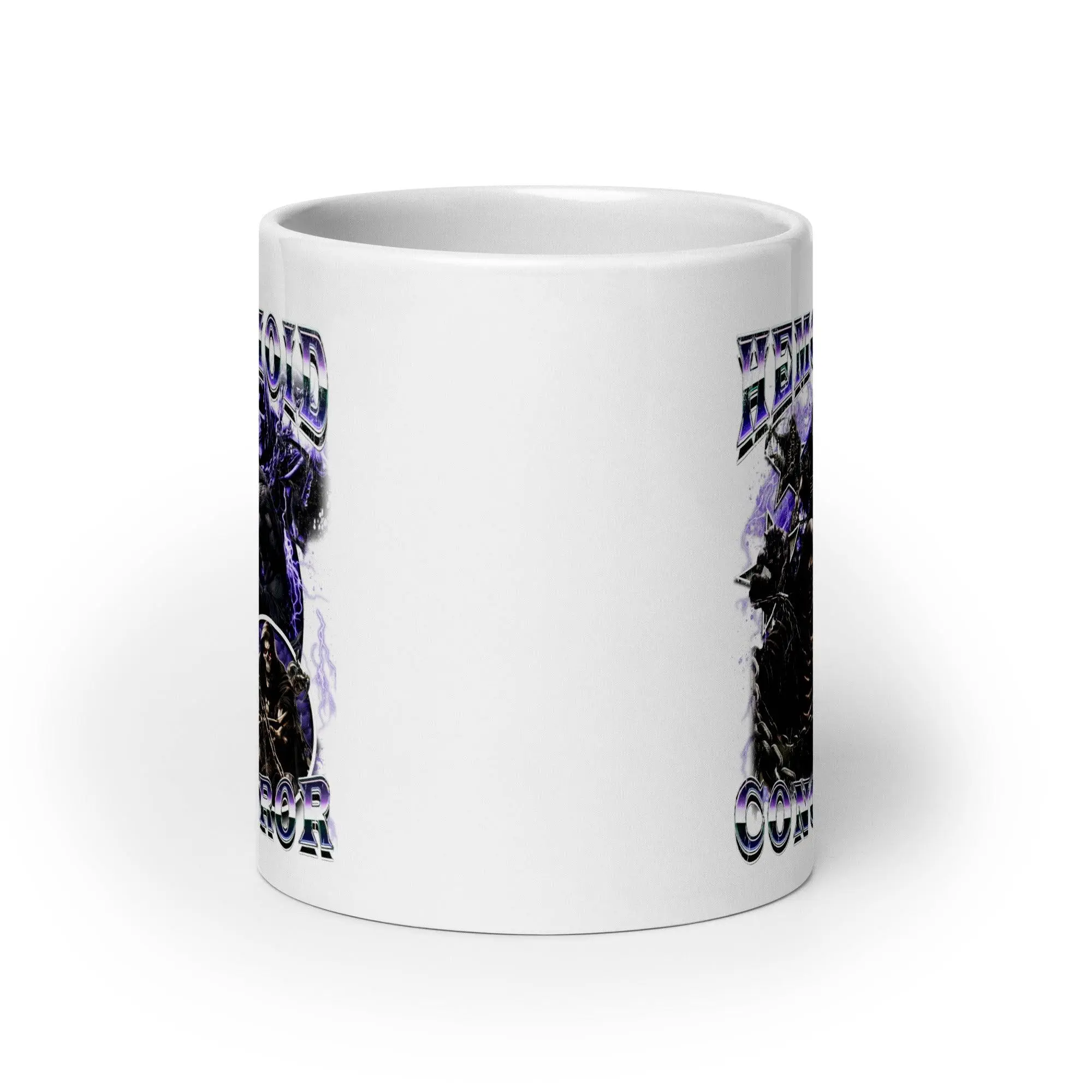 Hemorrhoid Conqueror White glossy mug - Image 10