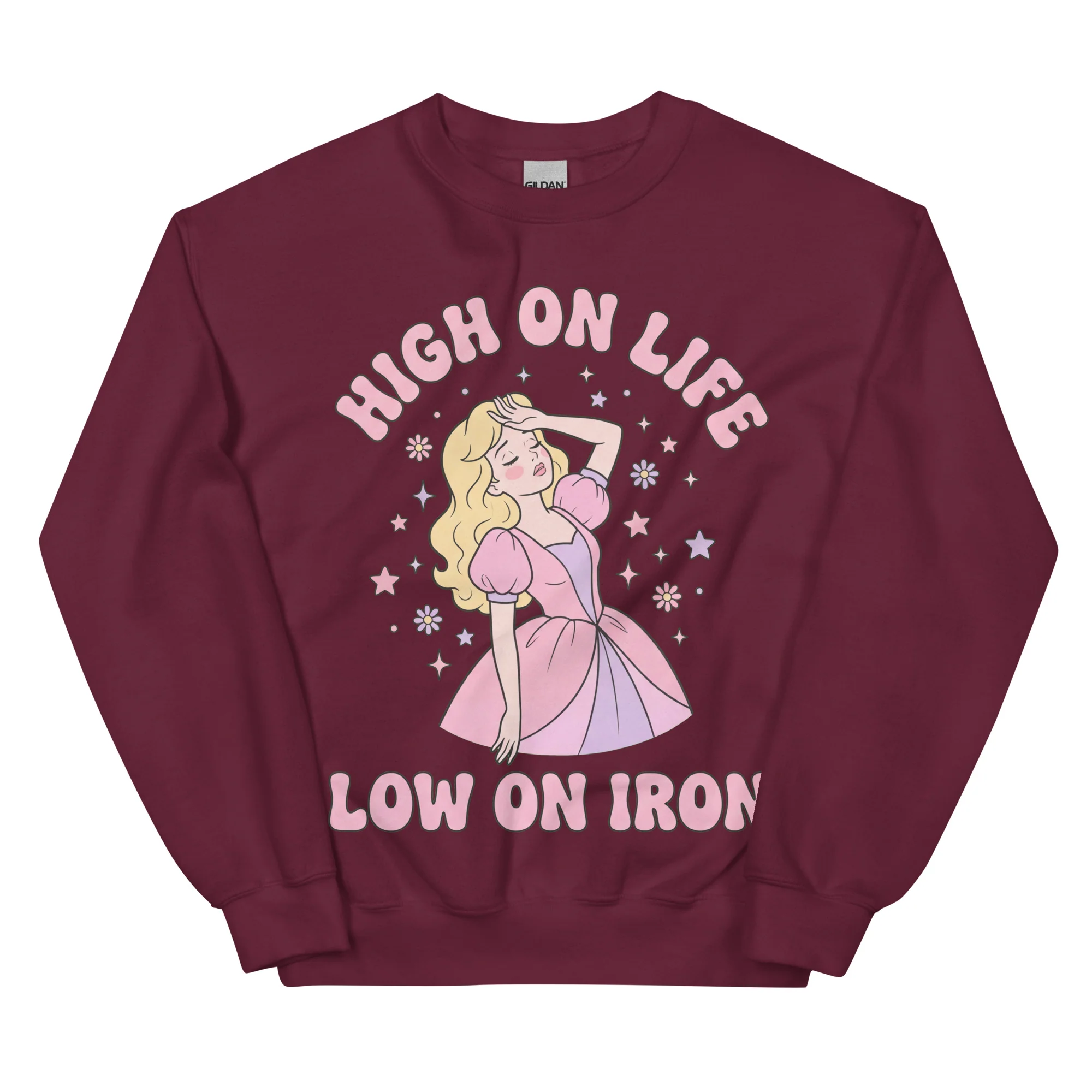 High on Life Low on Iron sweatshirt - Image 5