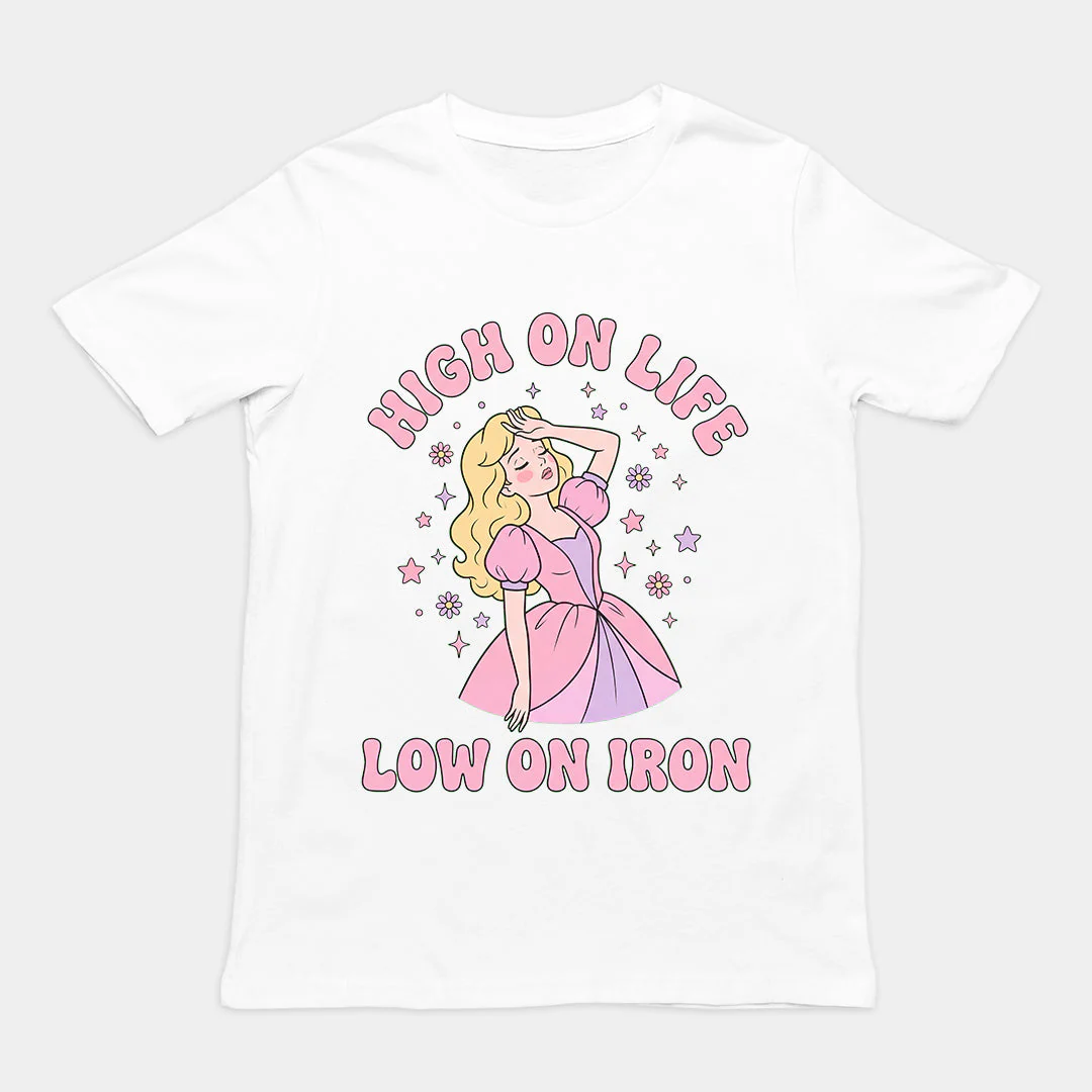 High on Life Low on Iron T-Shirt - Image 6
