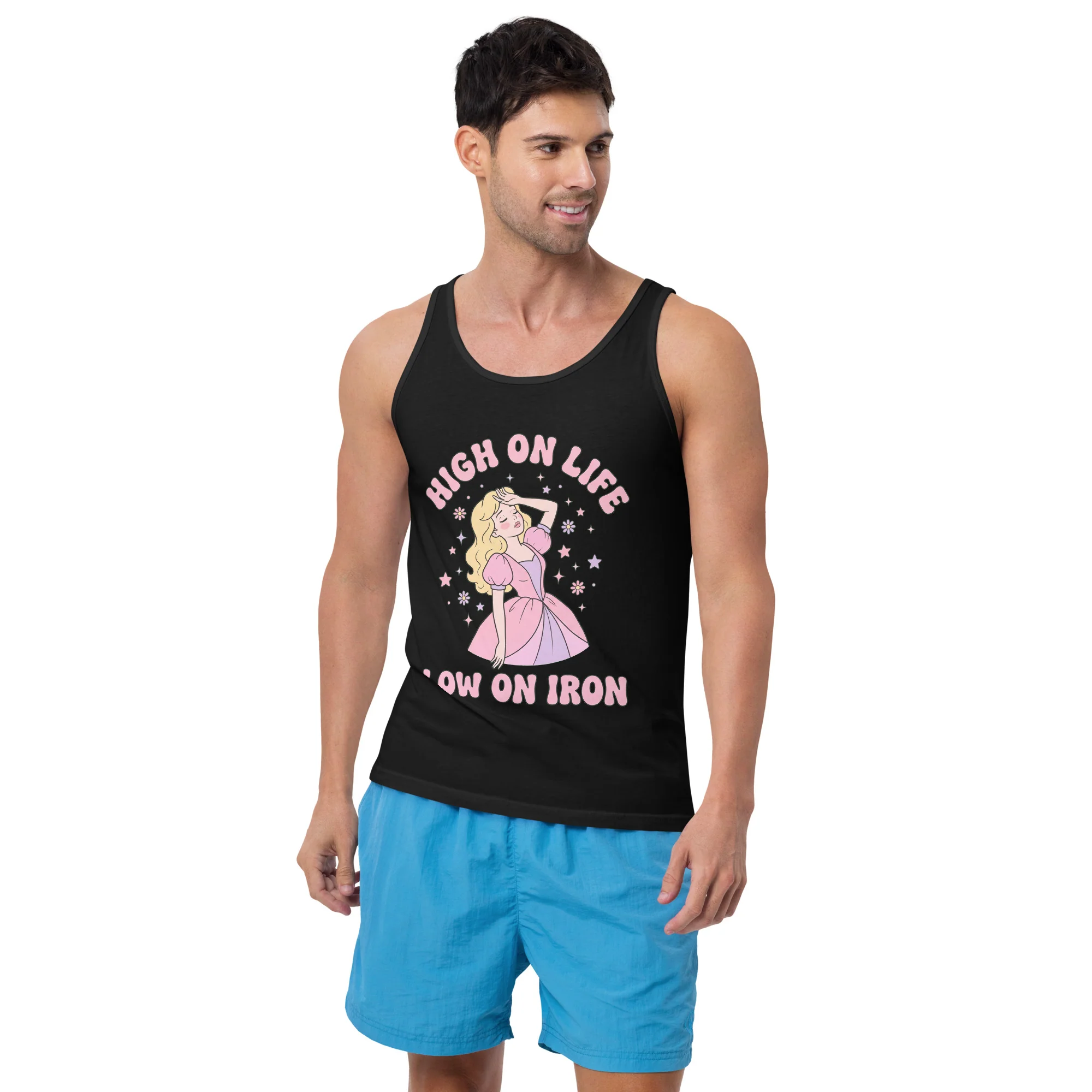 High on Life Low on Iron Tank Top - Image 4