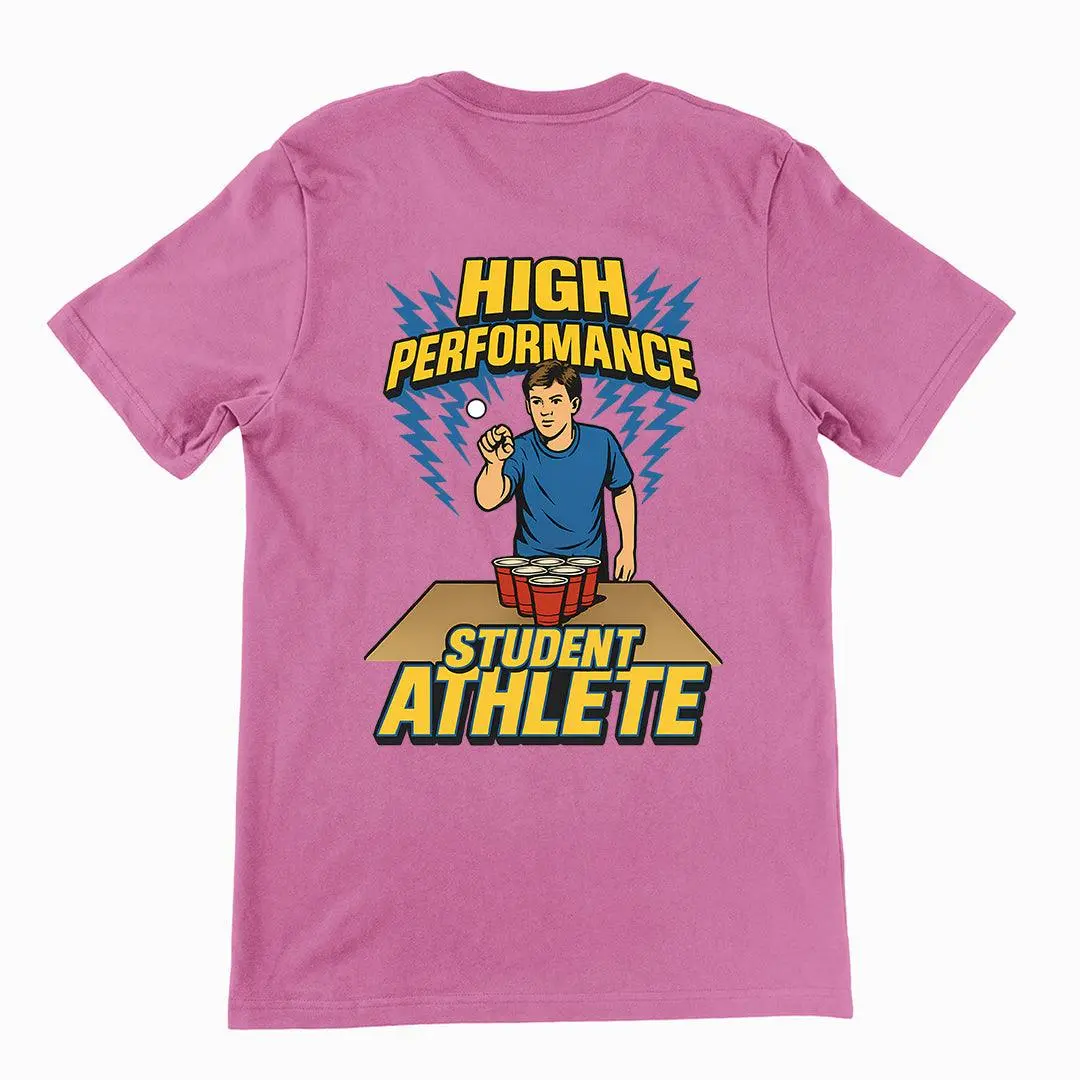 High Performance Student Athlete T-Shirt (backprint) - Image 2