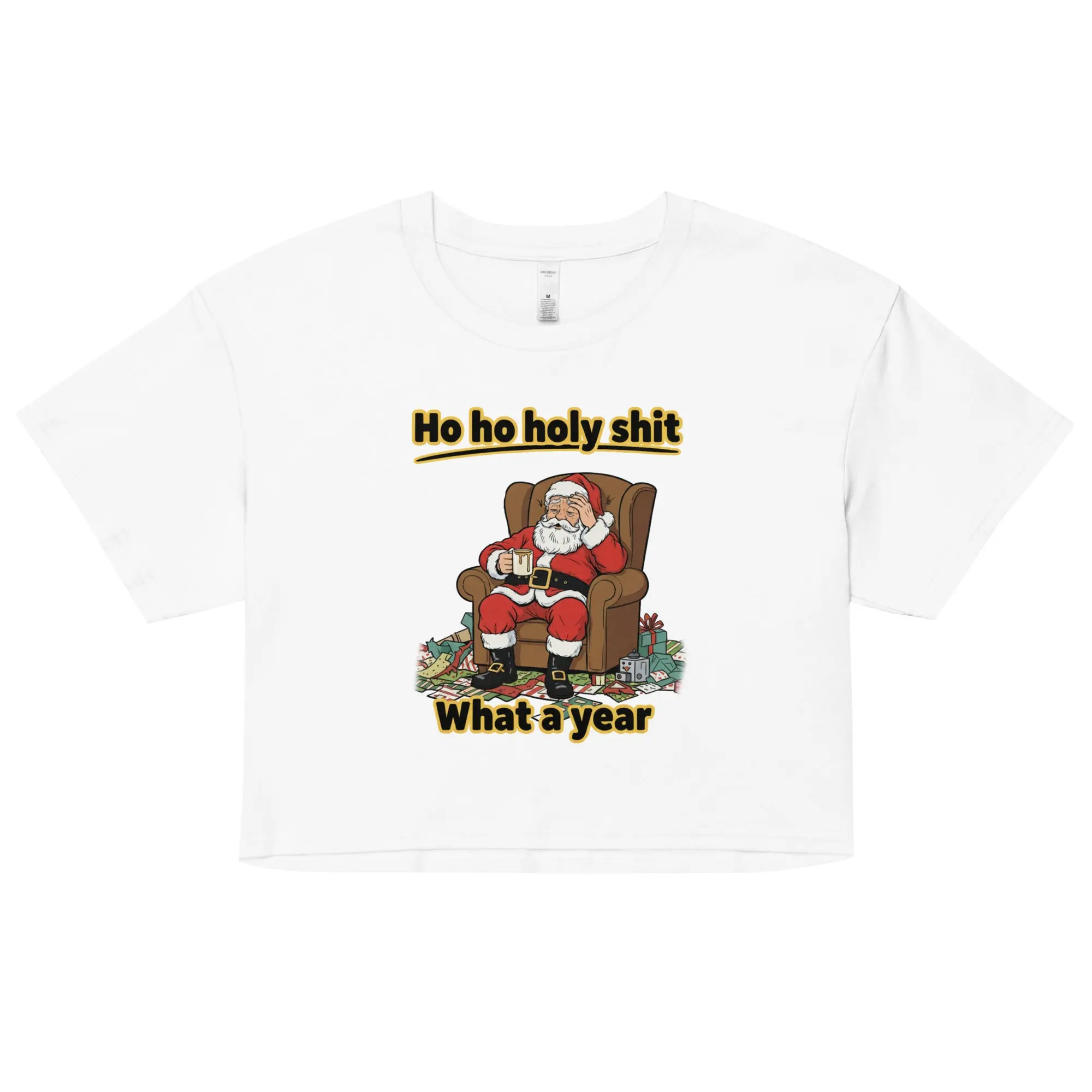 Ho ho holy s__t what a year crop top - Image 5