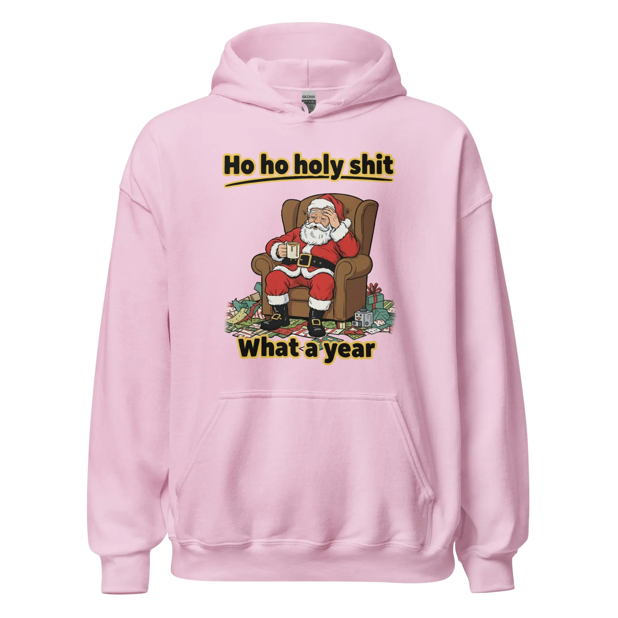 Ho ho holy s__t what a year Hoodie - Image 6