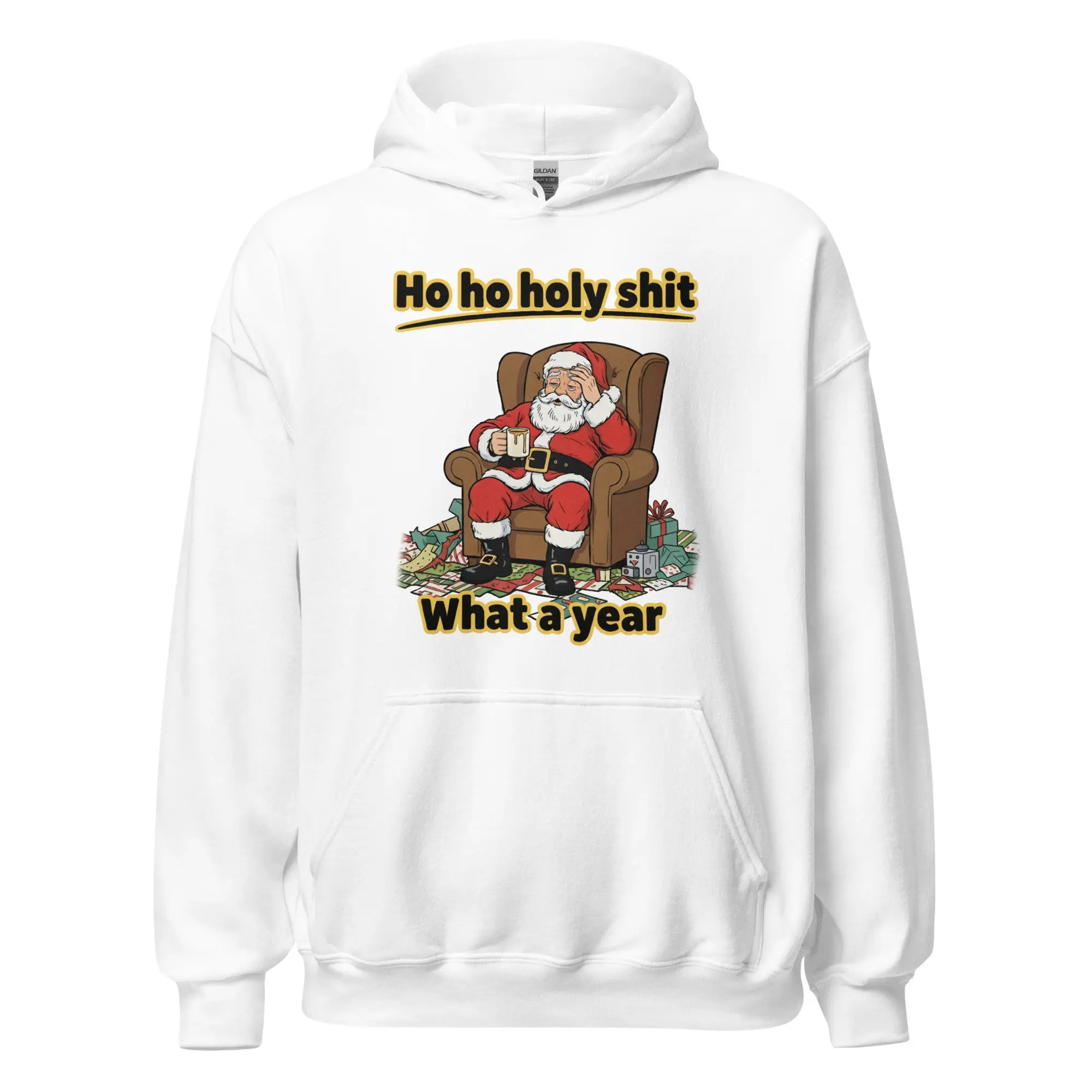 Ho ho holy s__t what a year Hoodie - Image 7