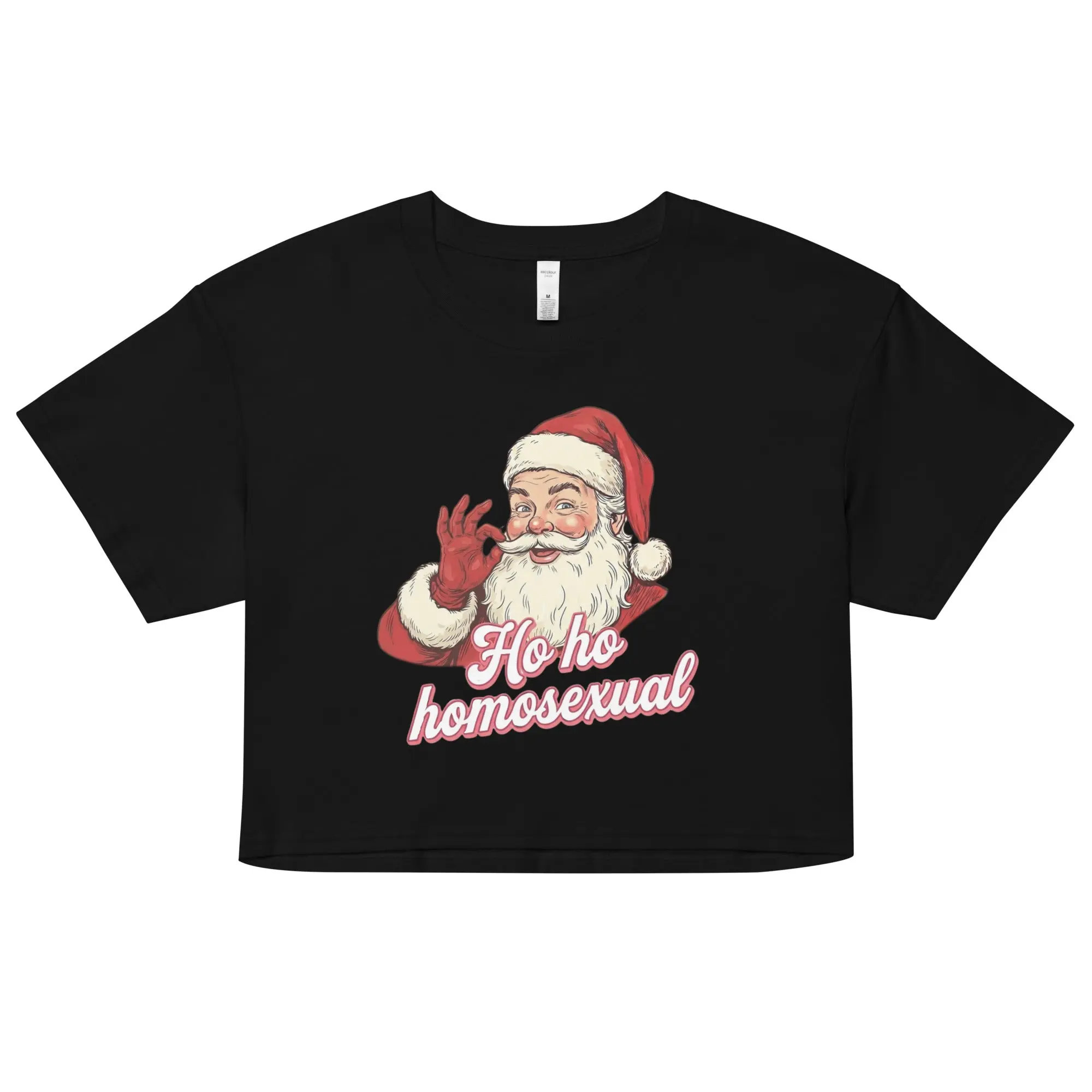 Ho ho homosexual crop top