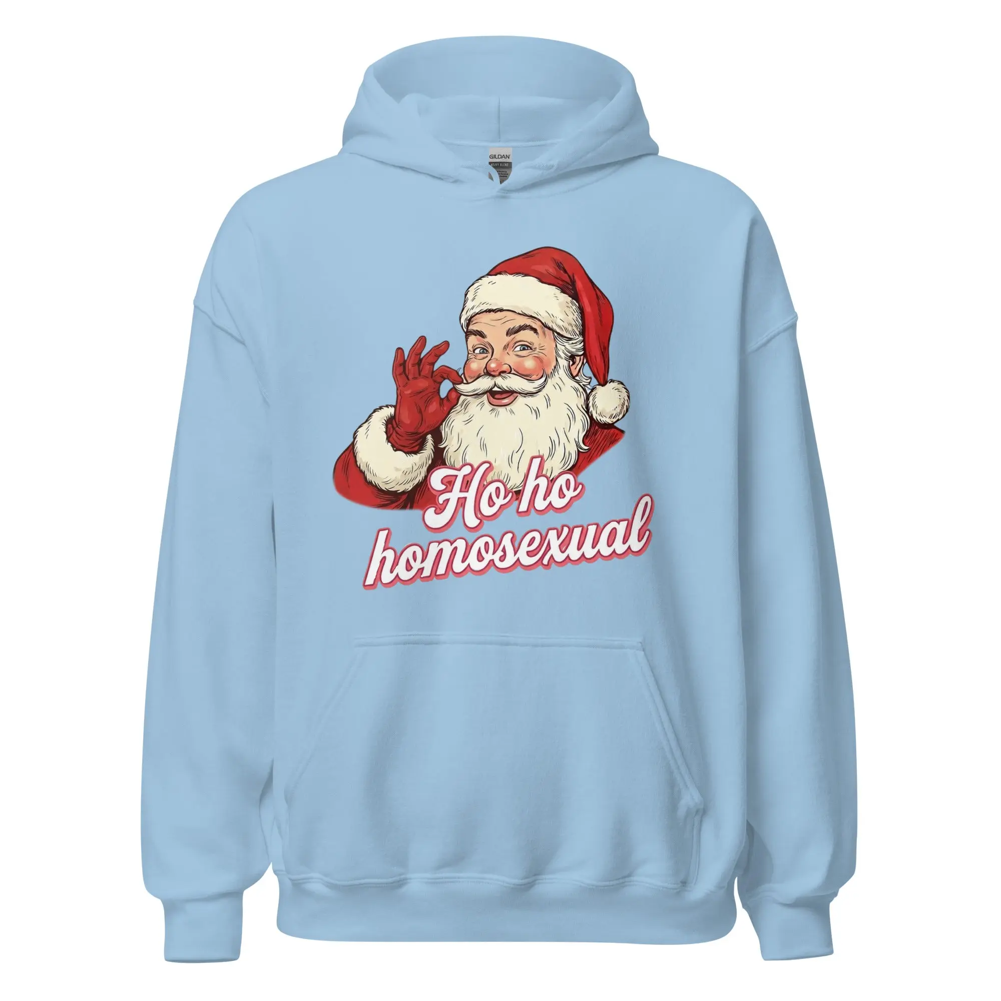 Ho ho homosexual Hoodie - Image 5