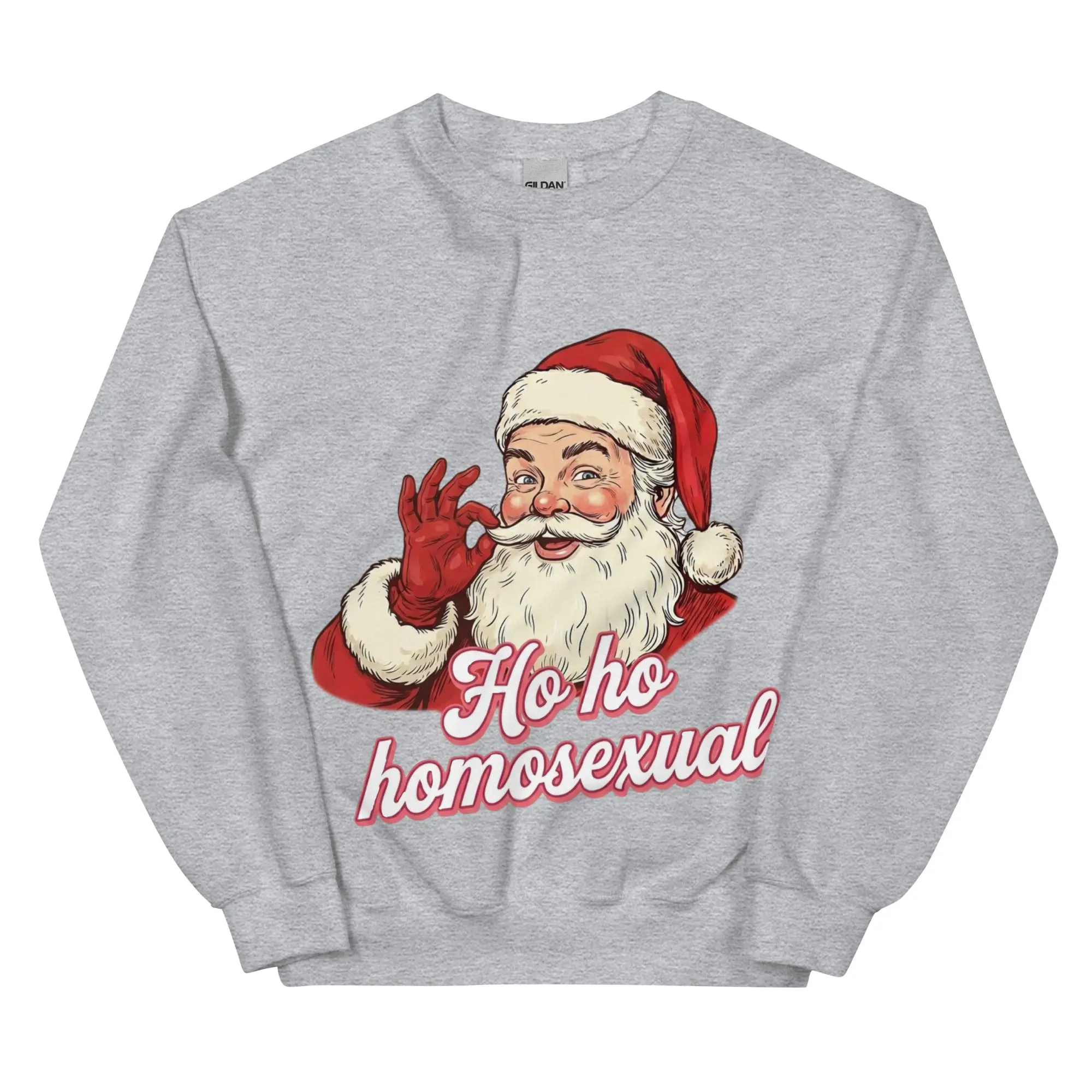 Ho ho homosexual sweatshirt - Image 7