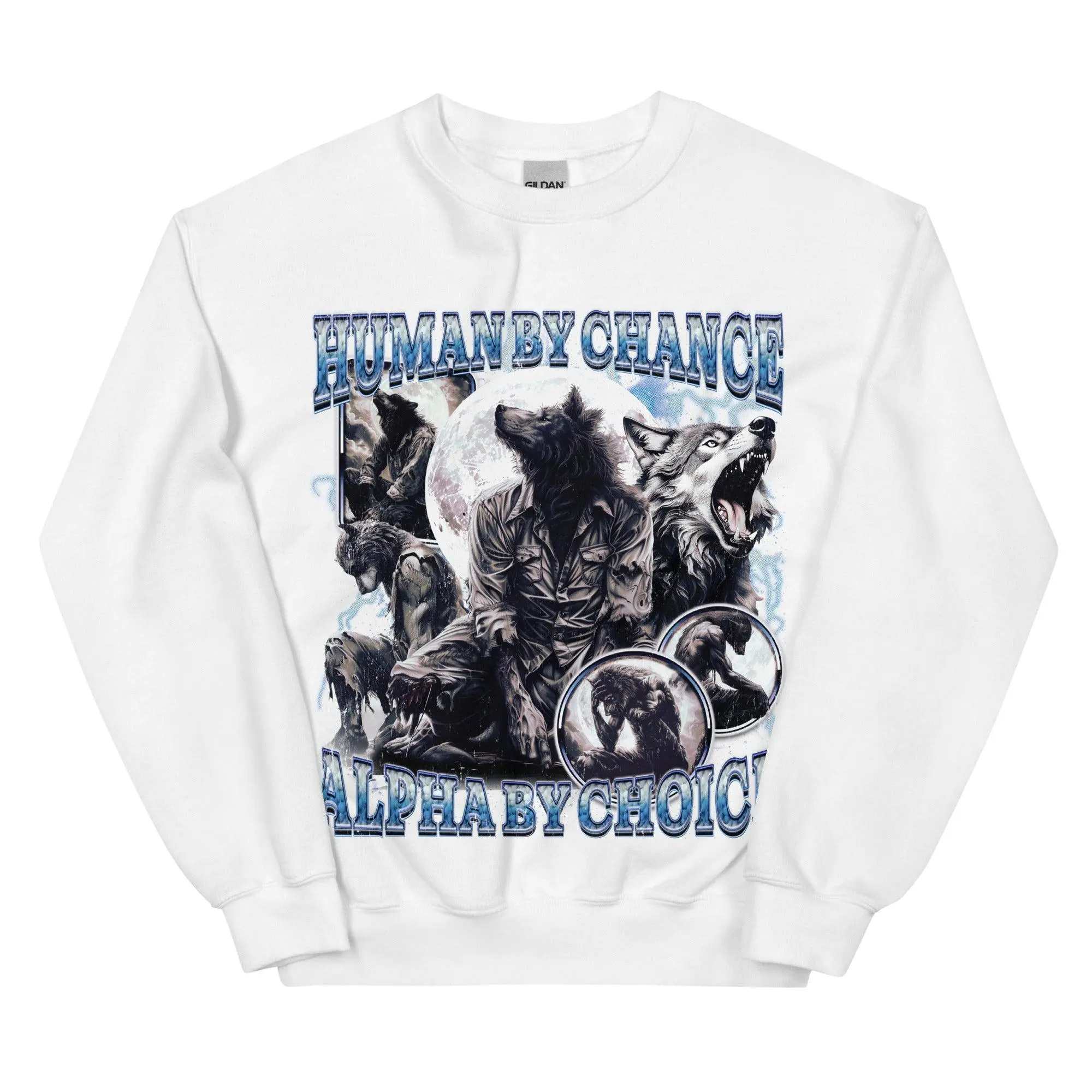 Human by Chance Alpha by Choice Sweatshirt - Image 9