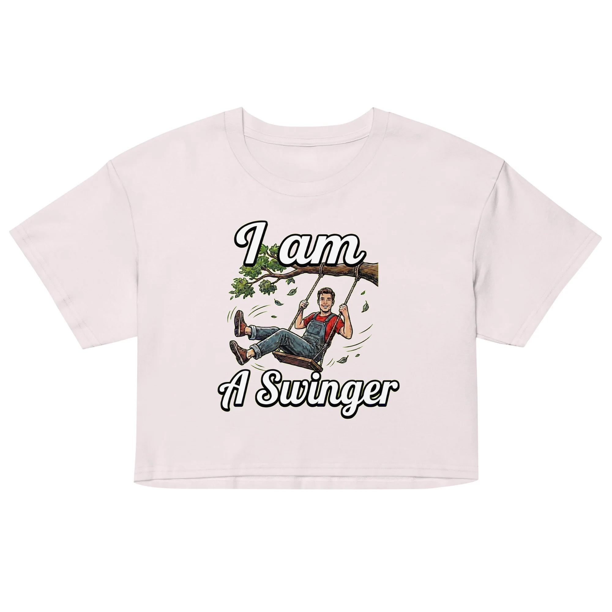 I am a swinger crop top - Image 4