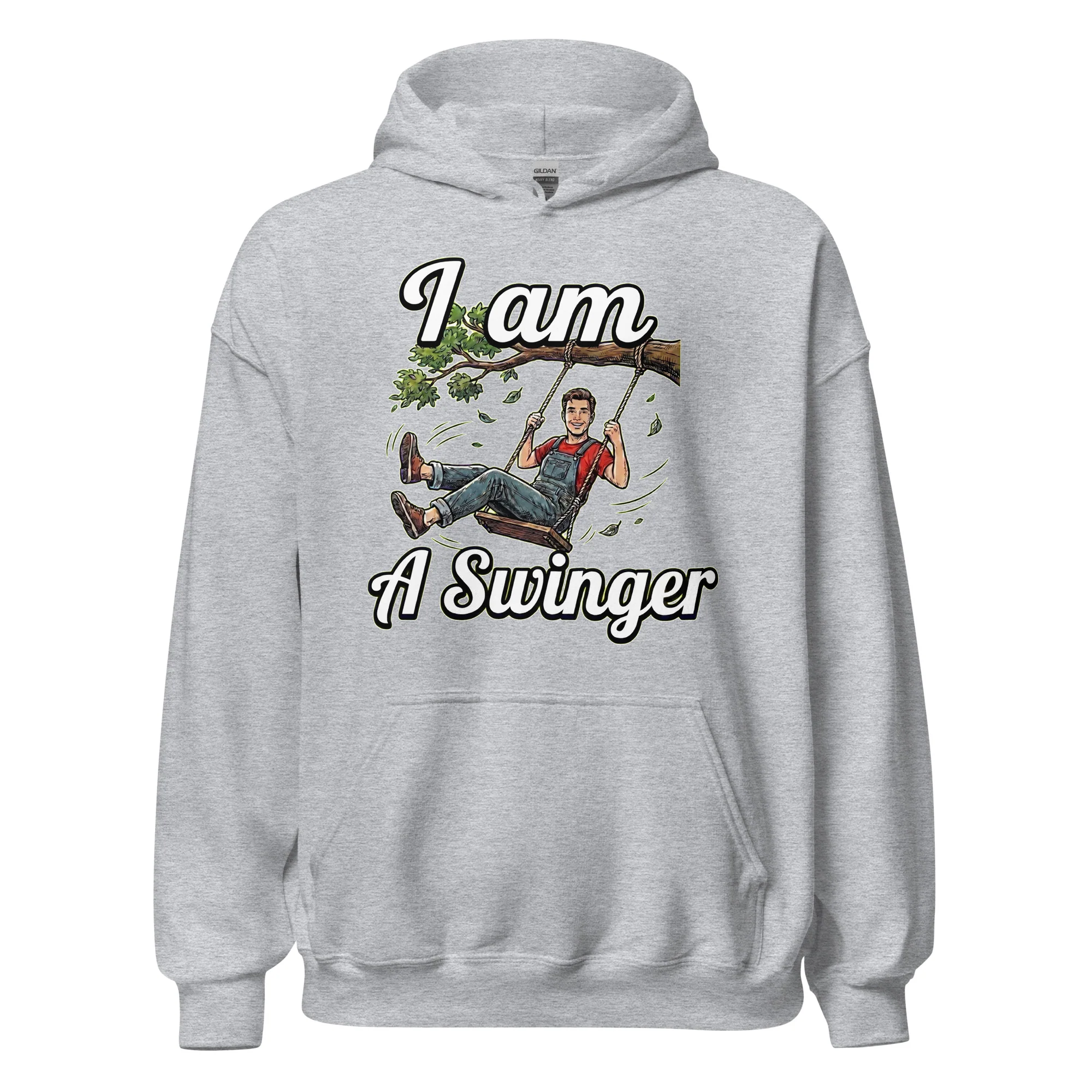 I am a swinger Hoodie - Image 2